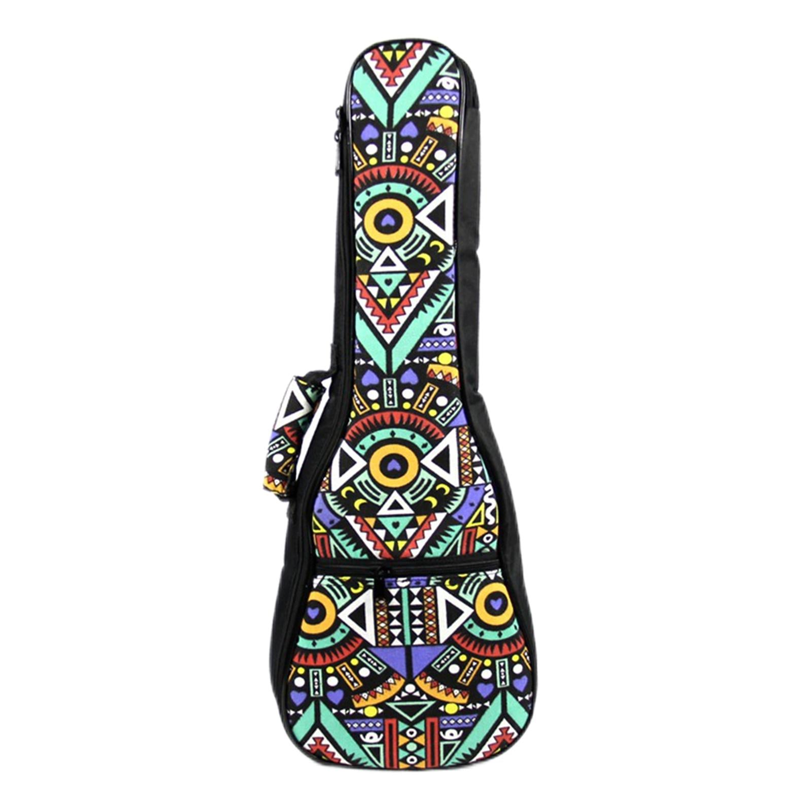Ukulele Case Bag Thick Dustproof Shockproof with Handle for Concert 21 inch