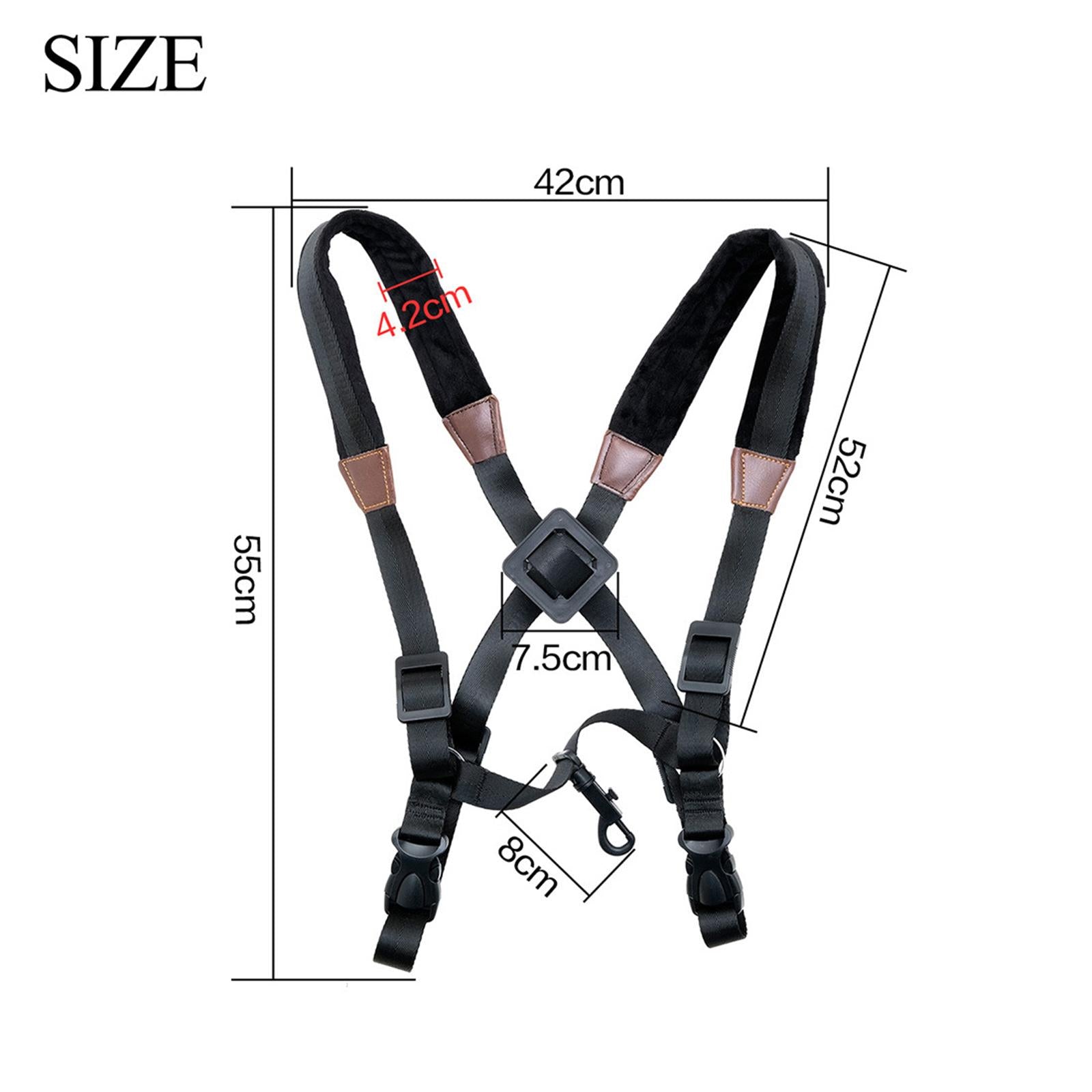 Adjustable Saxophone Shoulder Strap for Baritone Alto Tenor Soprano Sax