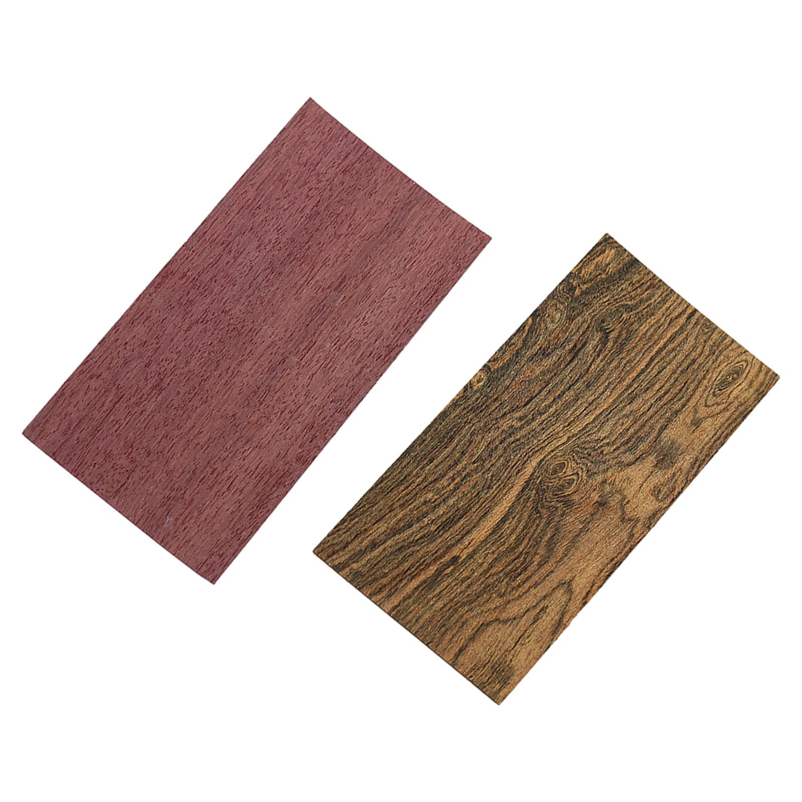 Guitar Wood Headplate Headstock Luthiers Making Decoration Accessories Purpleheart