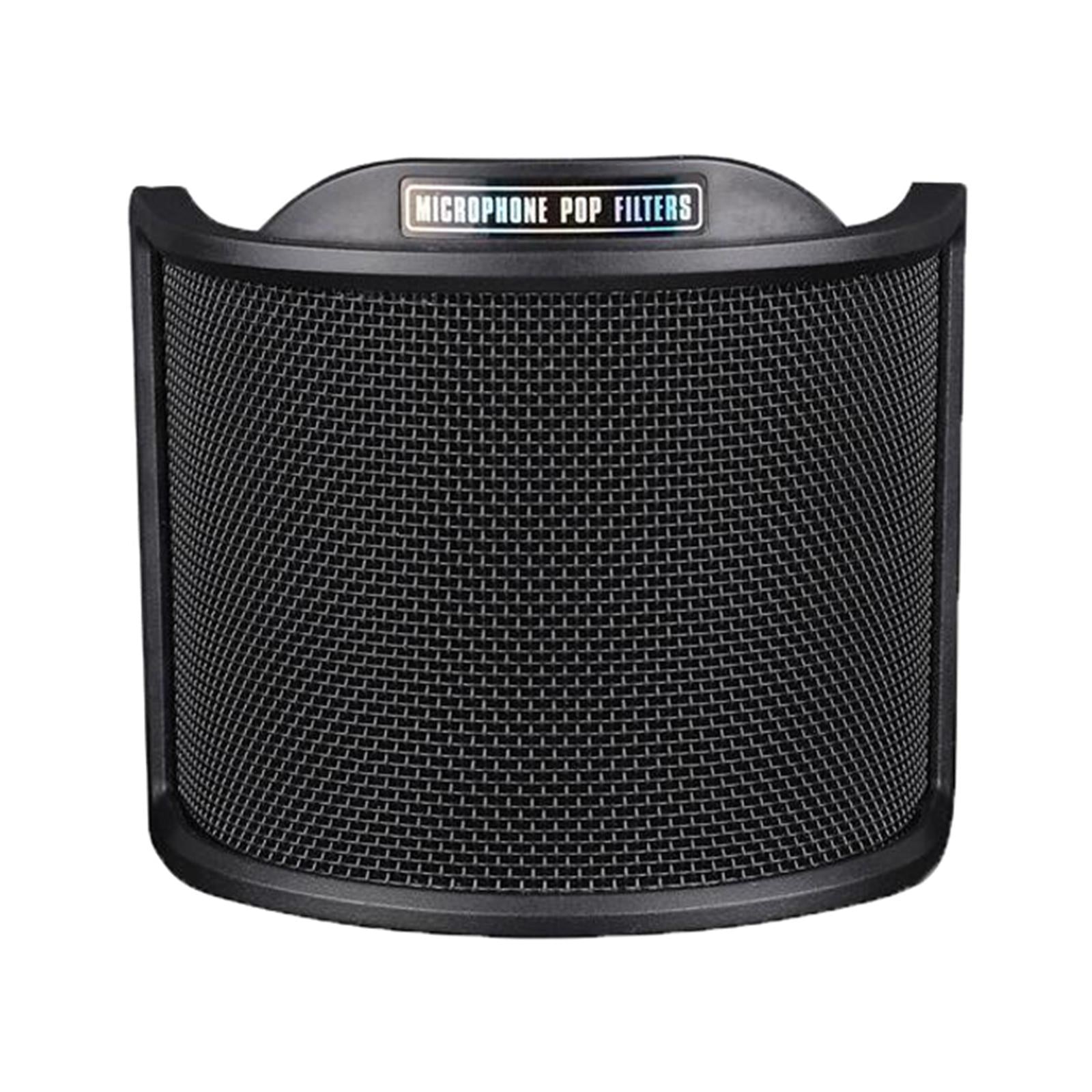 U Shaped Microphone POPs Filter Microphone Windscreen Cover for Video Studio