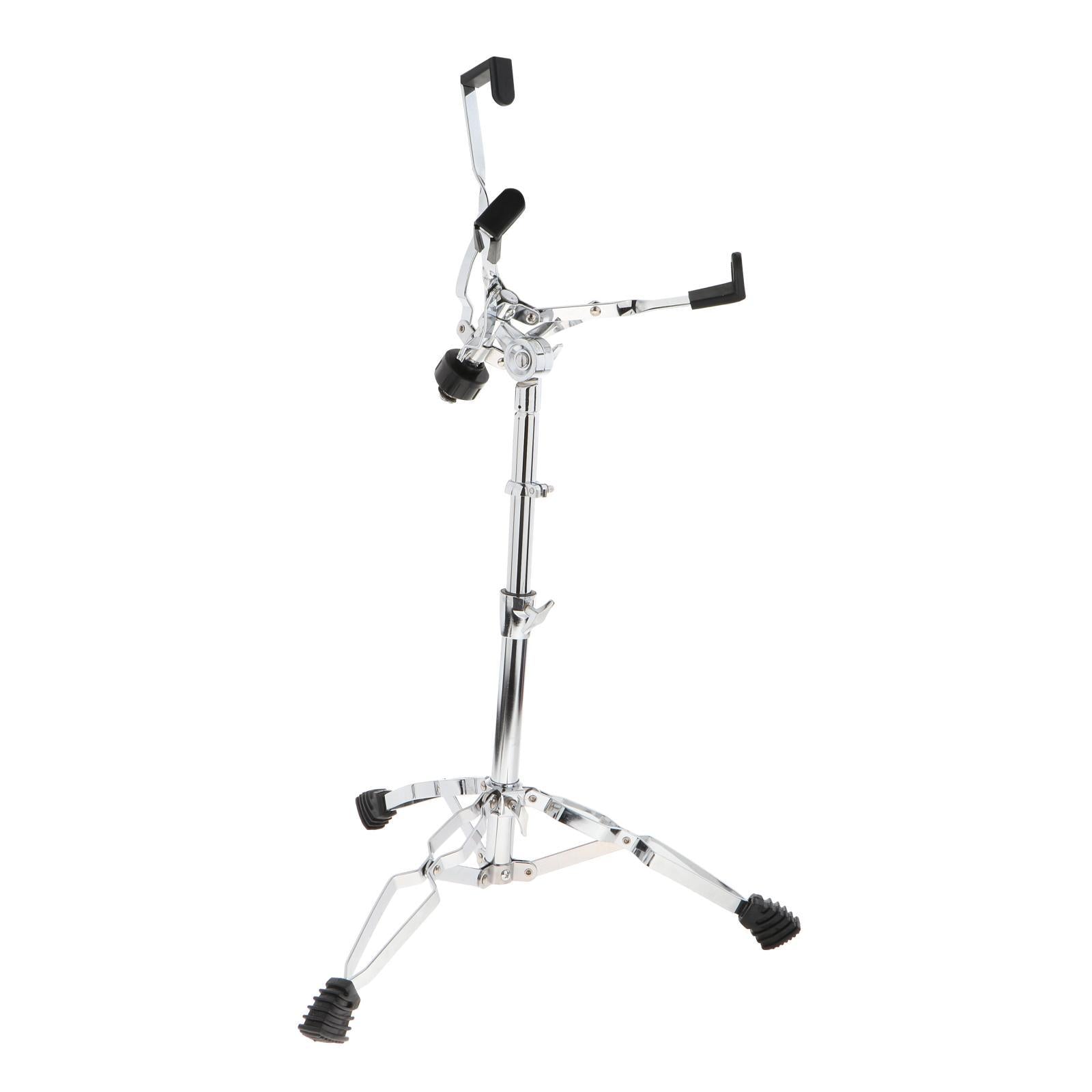 Drum Stand Alloy Accessories Height Adjustable Double Braced Percussion 25mm Straight Top