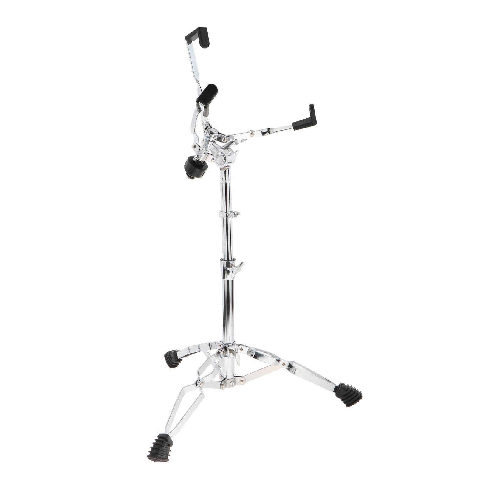 Drum Stand Alloy Accessories Height Adjustable Double Braced Percussion 25mm Straight Top