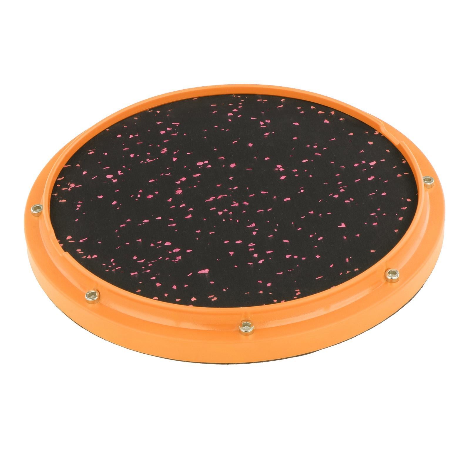 Dumb Drum Silent Drum for Drumming Practise Silent Stroke Drumhead yellow