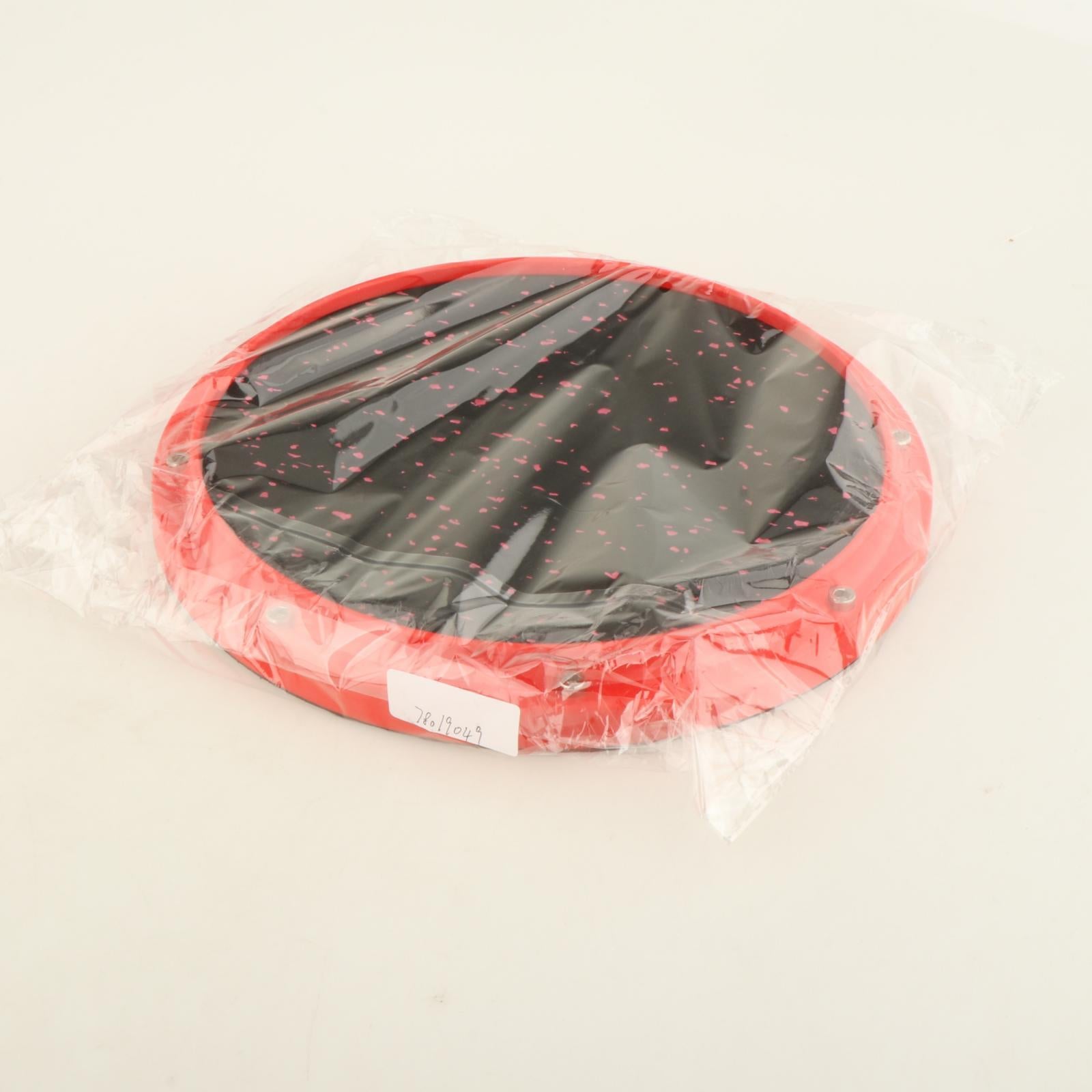 Dumb Drum Silent Drum for Drumming Practise Silent Stroke Drumhead red