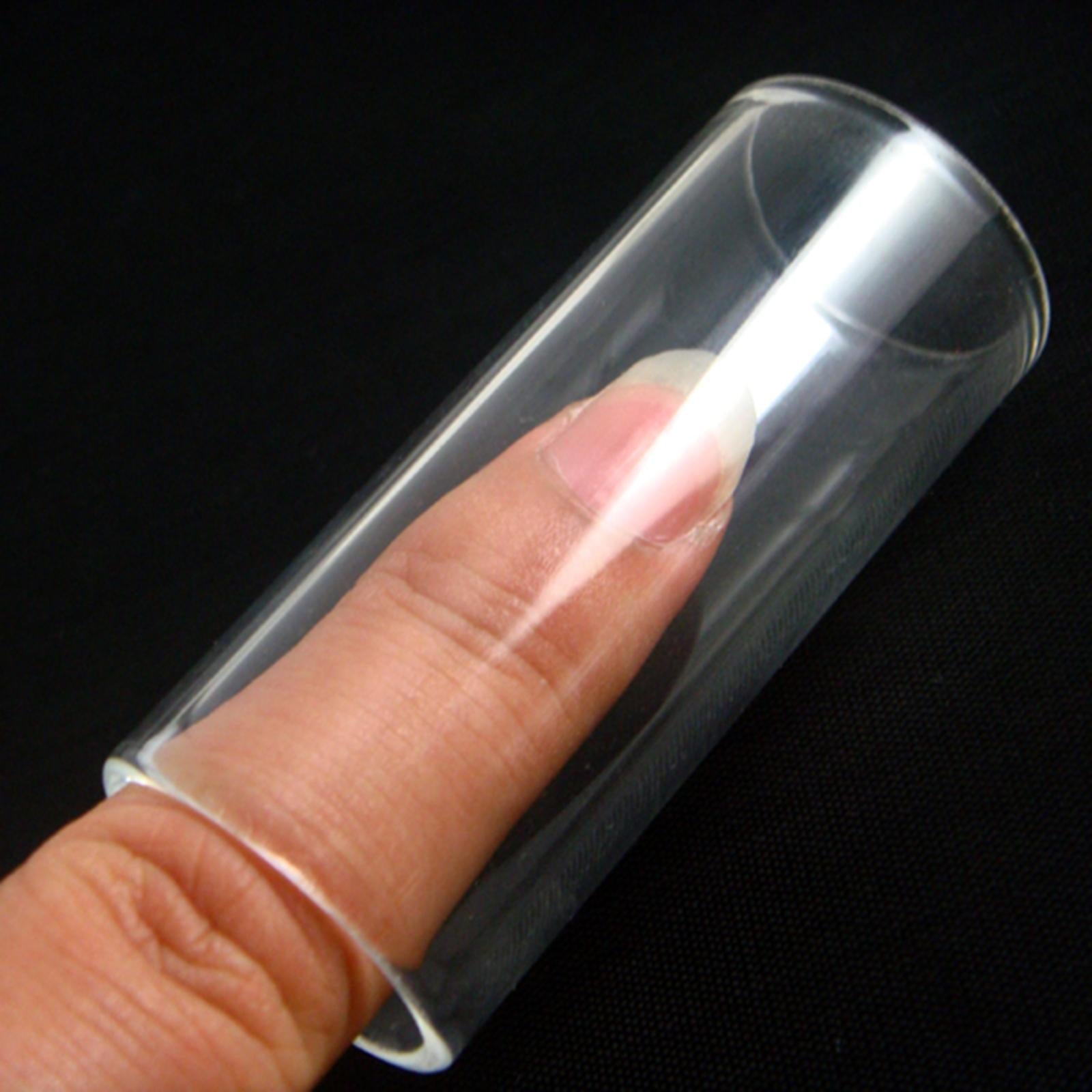 5x Slide Bottles Transparent for Acoustic Electric Guitar Accessories DIY