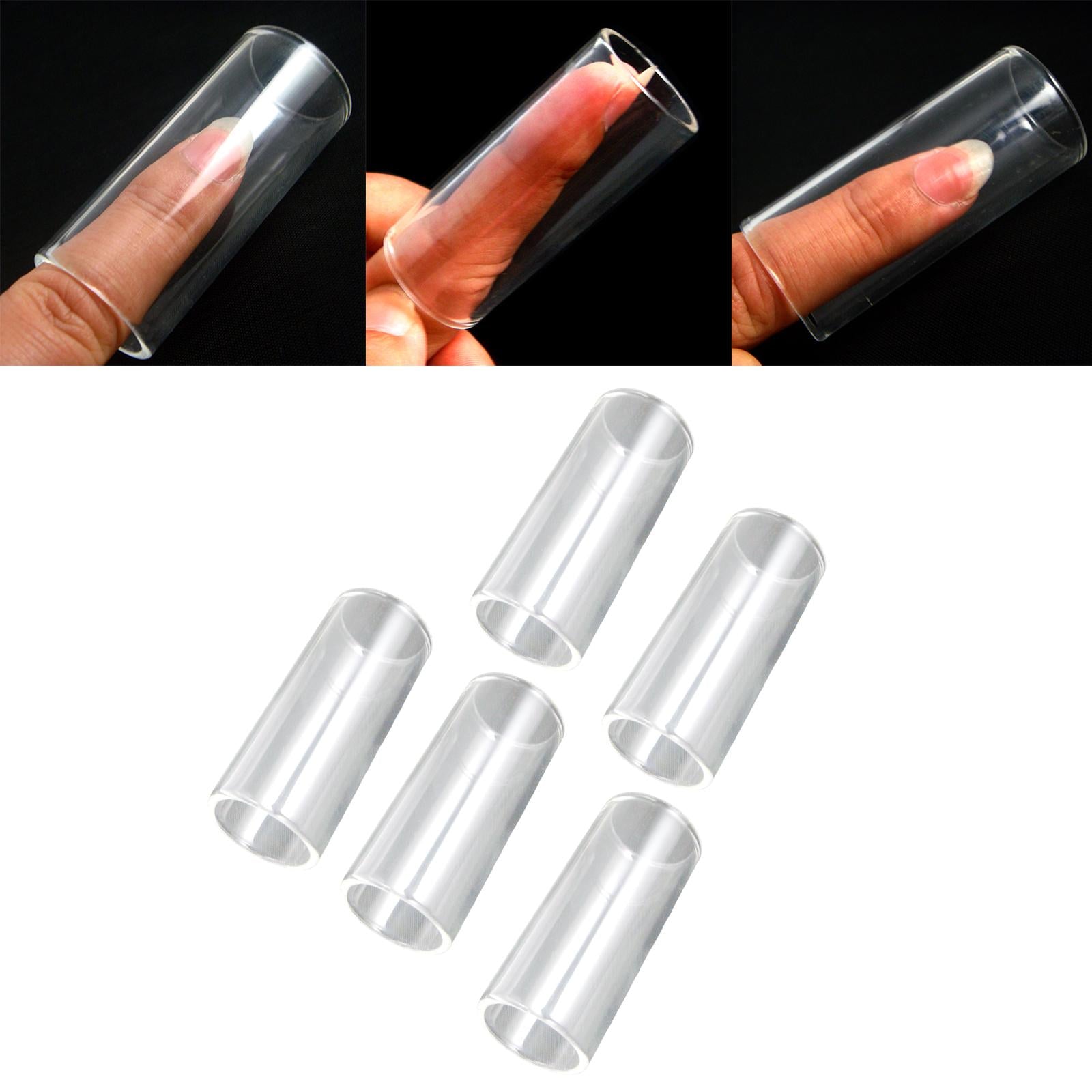 5x Slide Bottles Transparent for Acoustic Electric Guitar Accessories DIY