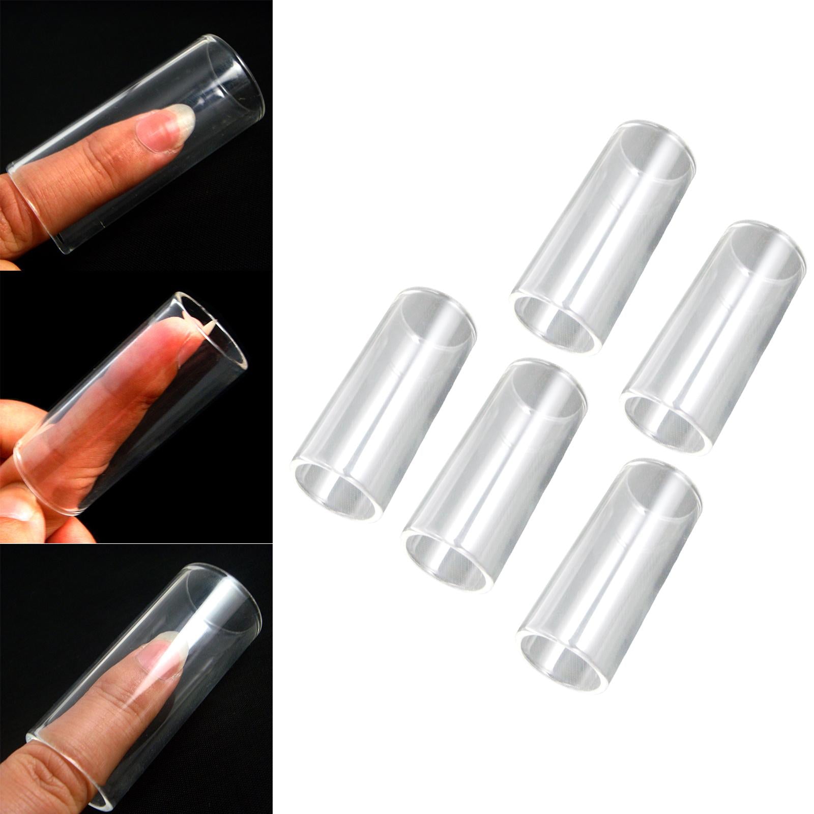 5x Slide Bottles Transparent for Acoustic Electric Guitar Accessories DIY