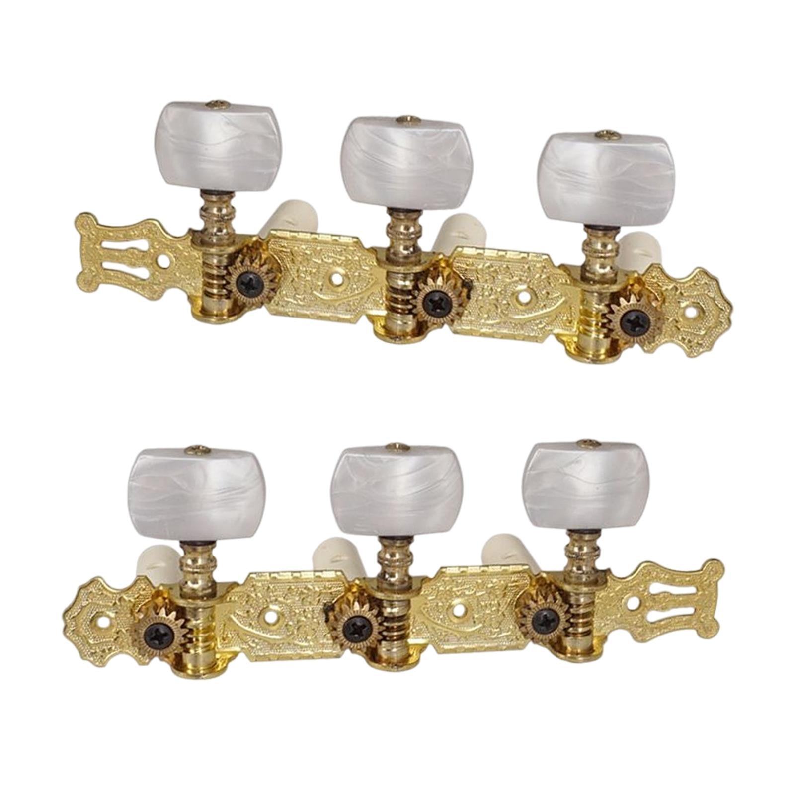 Guitar Tuning Keys Replace Part Pearl White Premium DIY Durable for Guitars