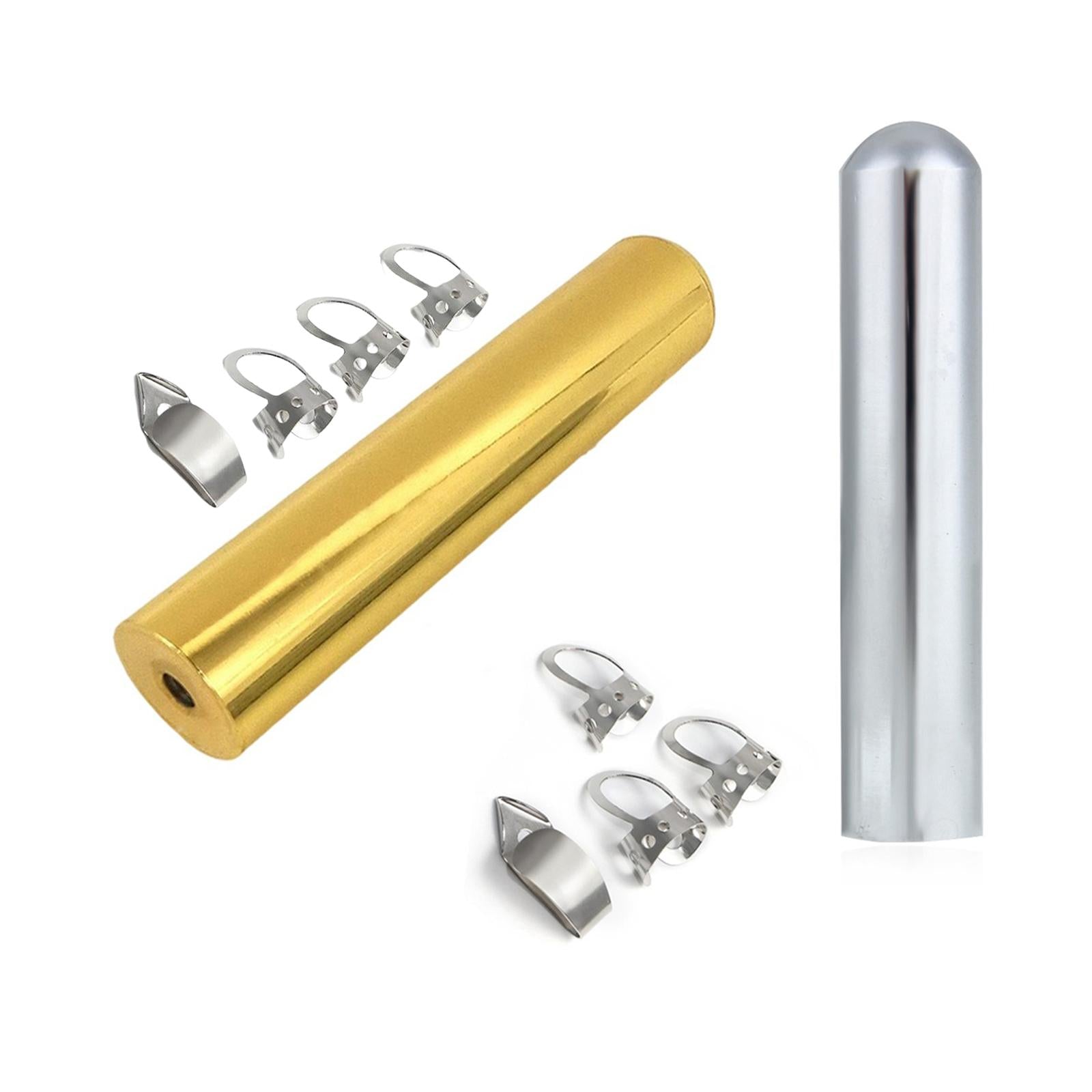 Guitar Lap Slide Accessories Metal for Acoustic Classical Electric Guitar silver