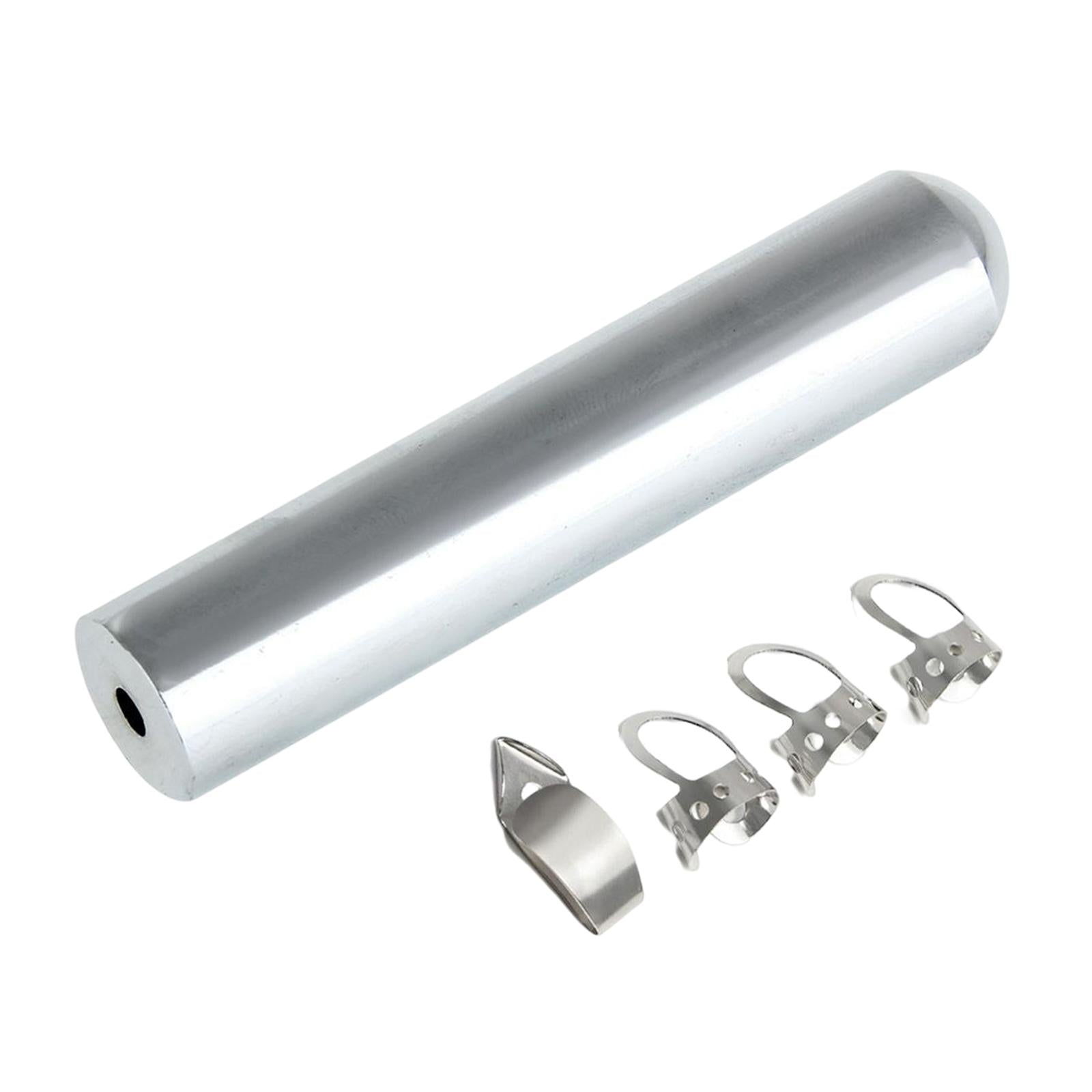 Guitar Lap Slide Accessories Metal for Acoustic Classical Electric Guitar silver