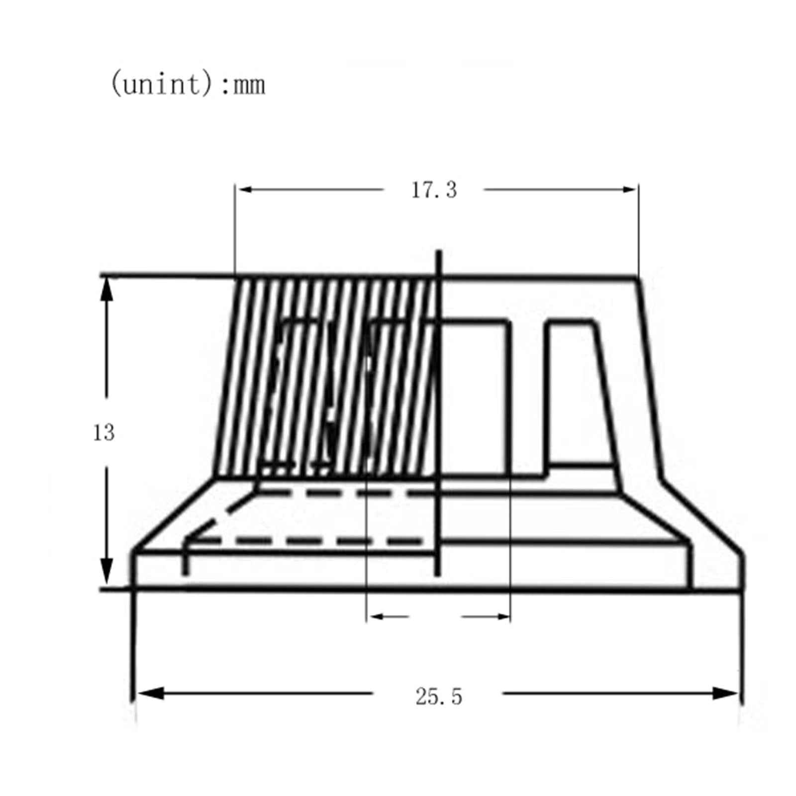Timbre and Volume Speed Control Knobs for SQ Guitar 2pcs T 2pcs V Silver