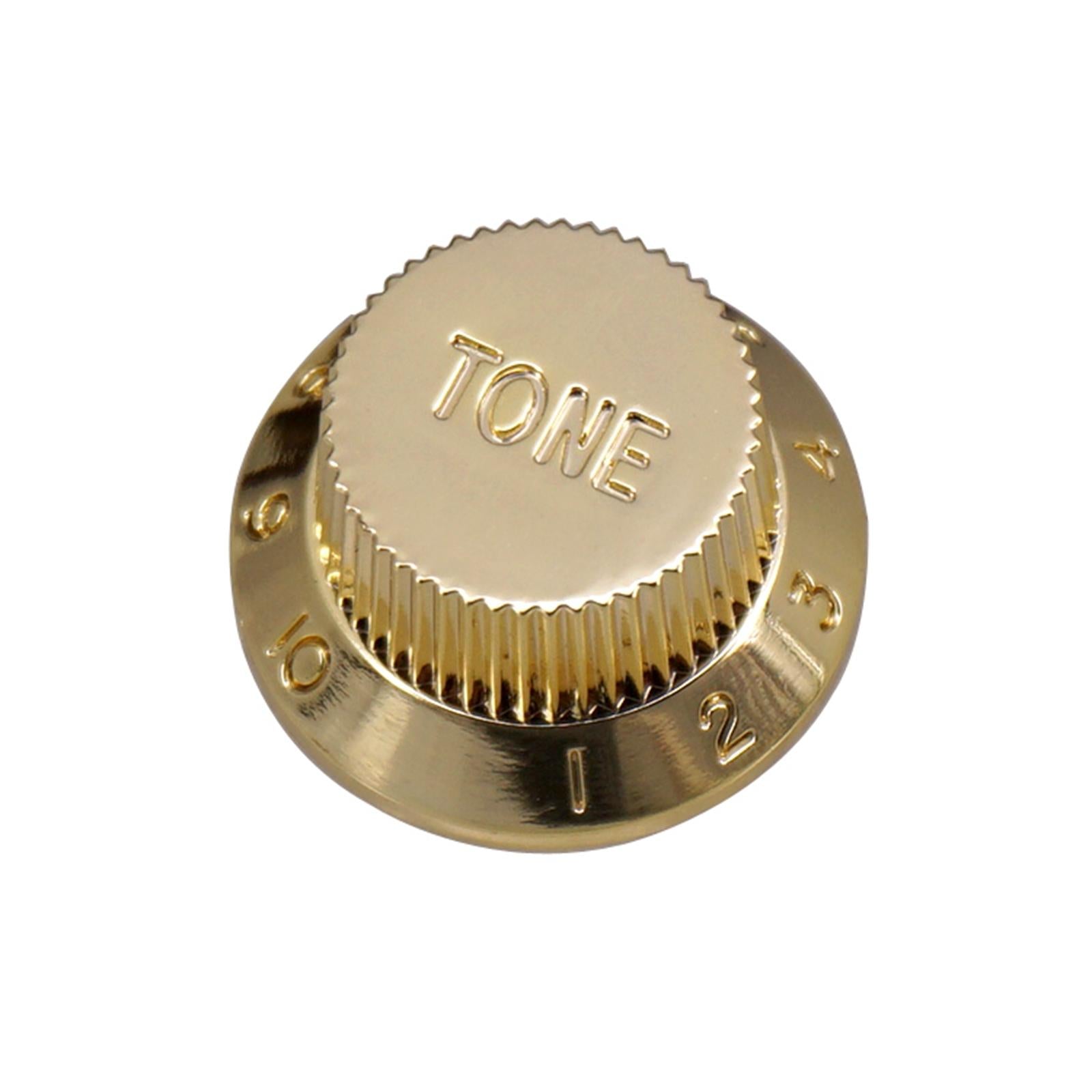 Timbre and Volume Speed Control Knobs for SQ Guitar 2pcs T 1pcs V Gold