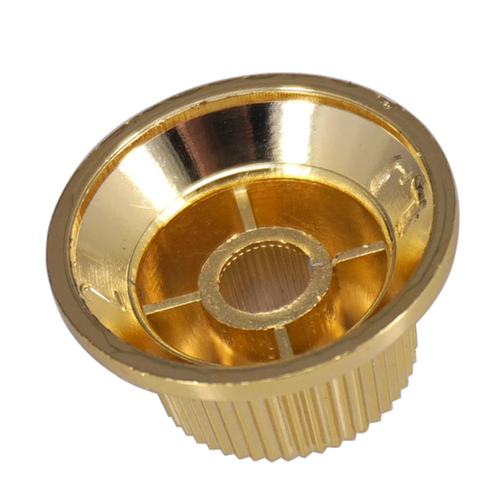 Timbre and Volume Speed Control Knobs for SQ Guitar 2pcs T 2pcs V Gold