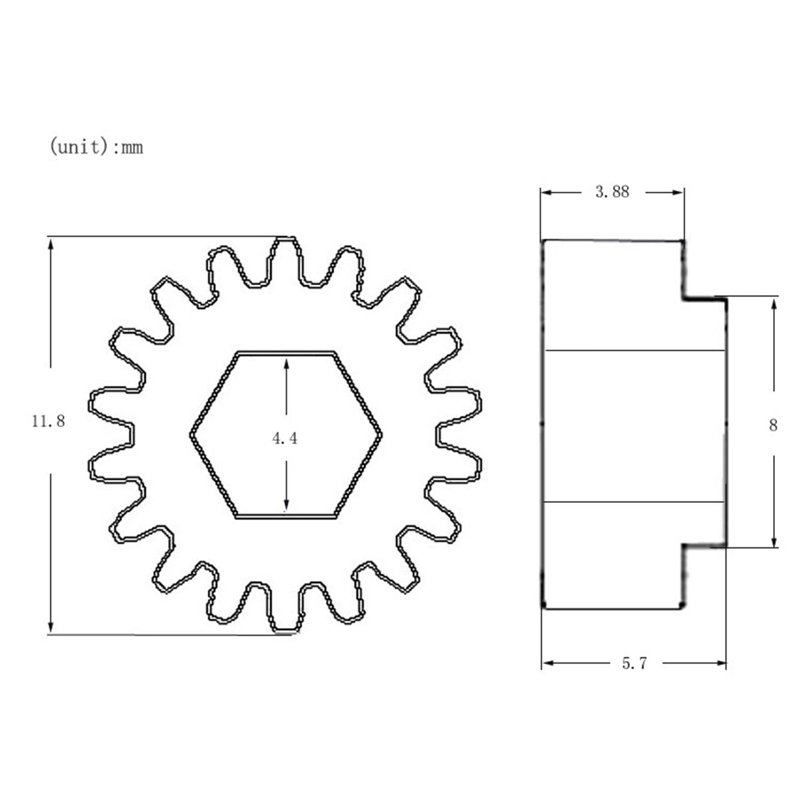 Replacement Guitar Tuning Peg Gear Guitar Tuners for Instruments Accessory