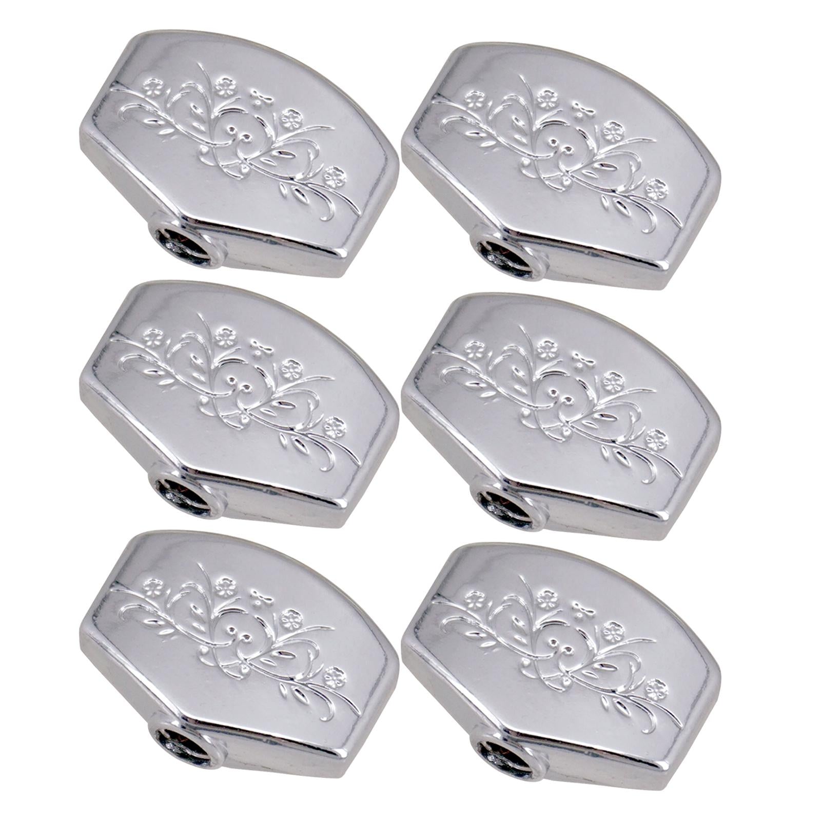 Square Guitar Tuning Peg Tuner Replacement Buttons Electric Guitar Parts