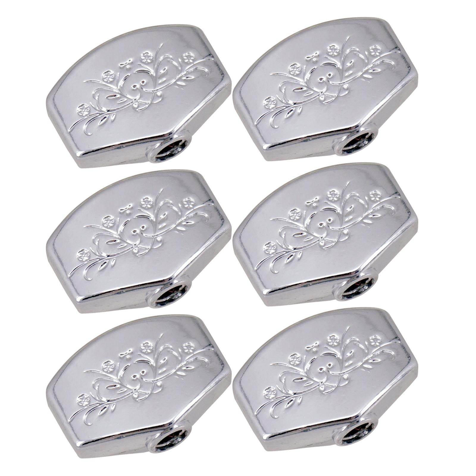 Square Guitar Tuning Peg Tuner Replacement Buttons Electric Guitar Parts