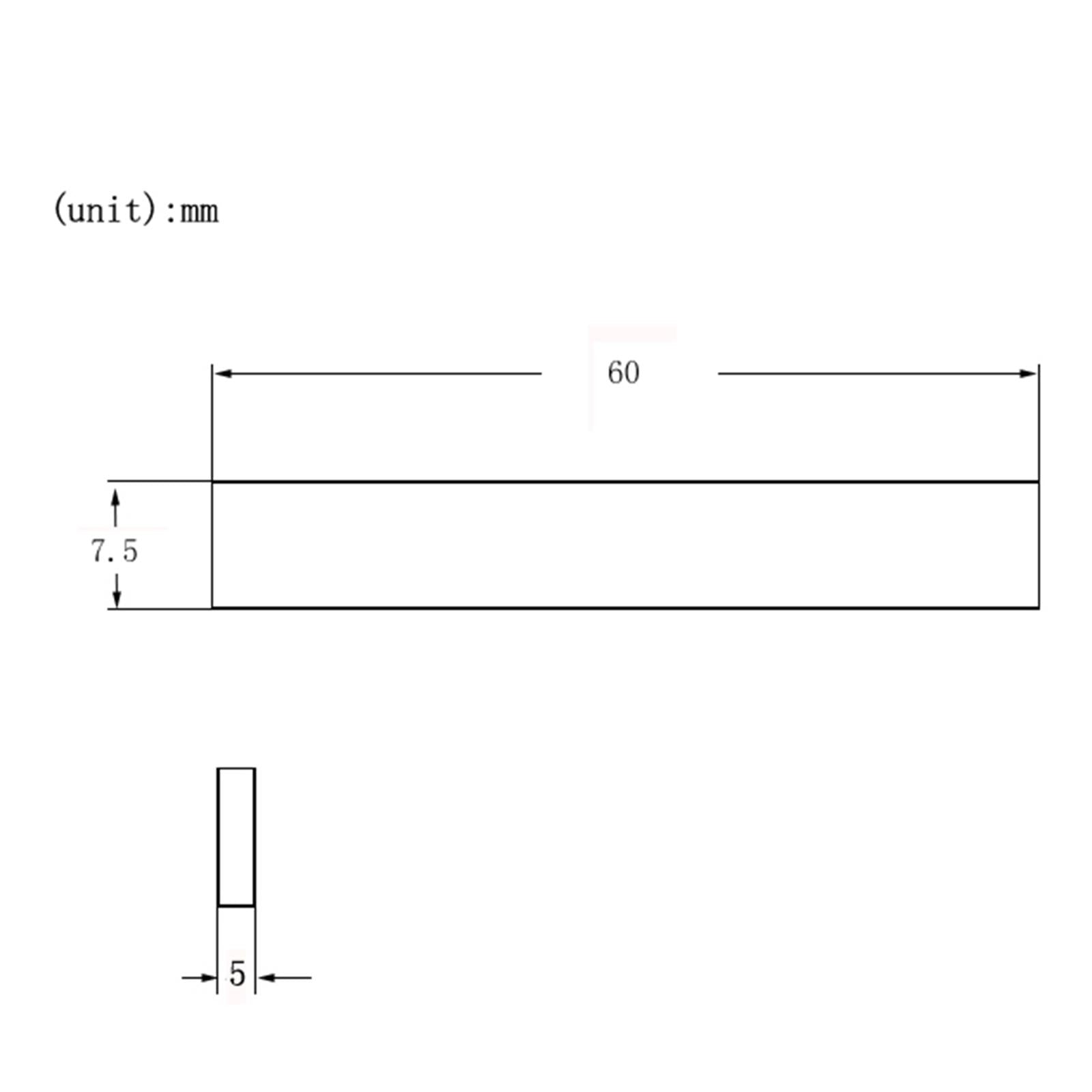 4Pcs Double Coil Humbucker Pickup Bar Magnet for Electric Guitar Pickup