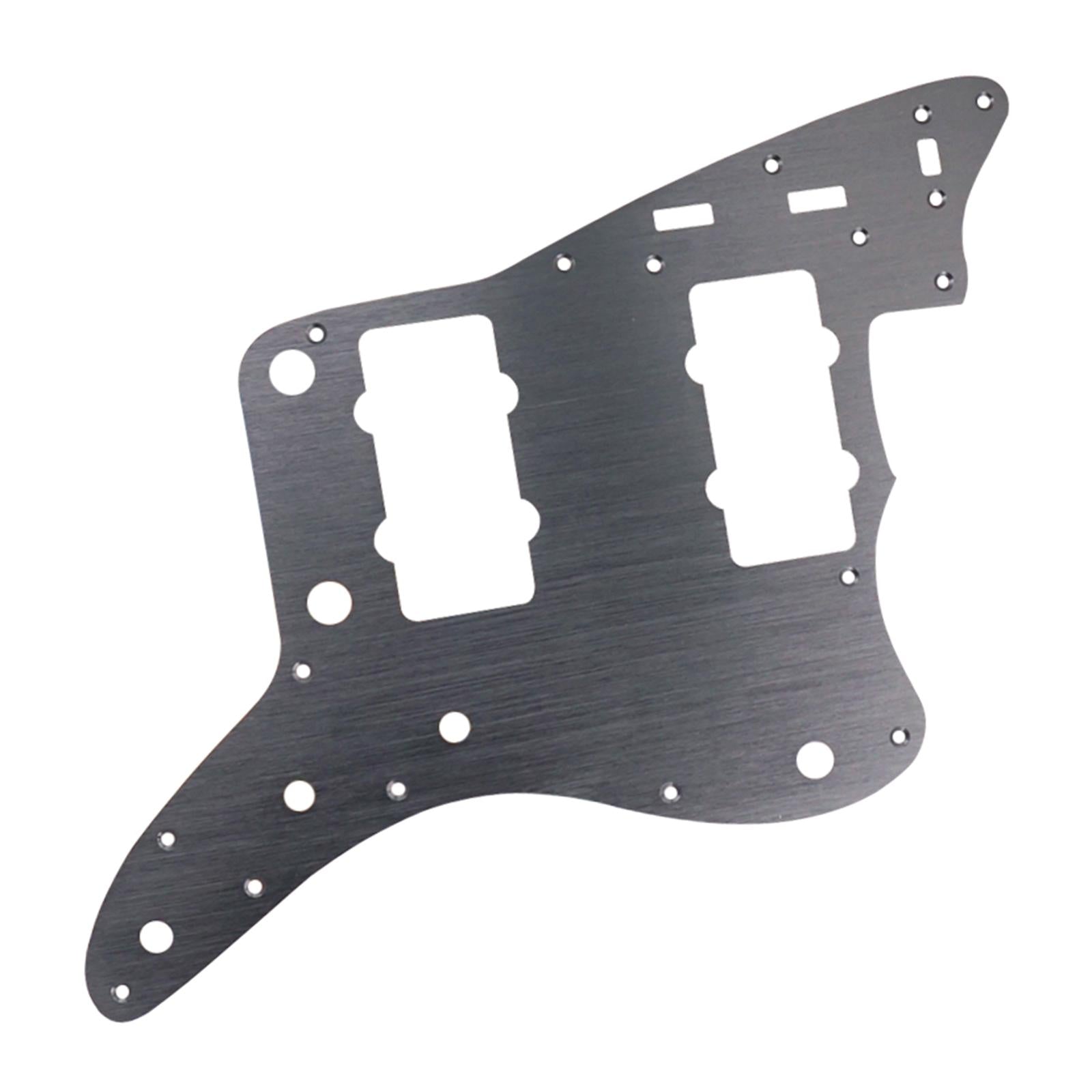 Anodized Guitar Pickguard Guitar Scratch Plate Guitar Replace Parts Black