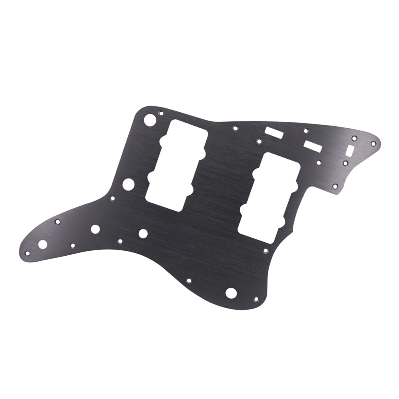 Anodized Guitar Pickguard Guitar Scratch Plate Guitar Replace Parts Black