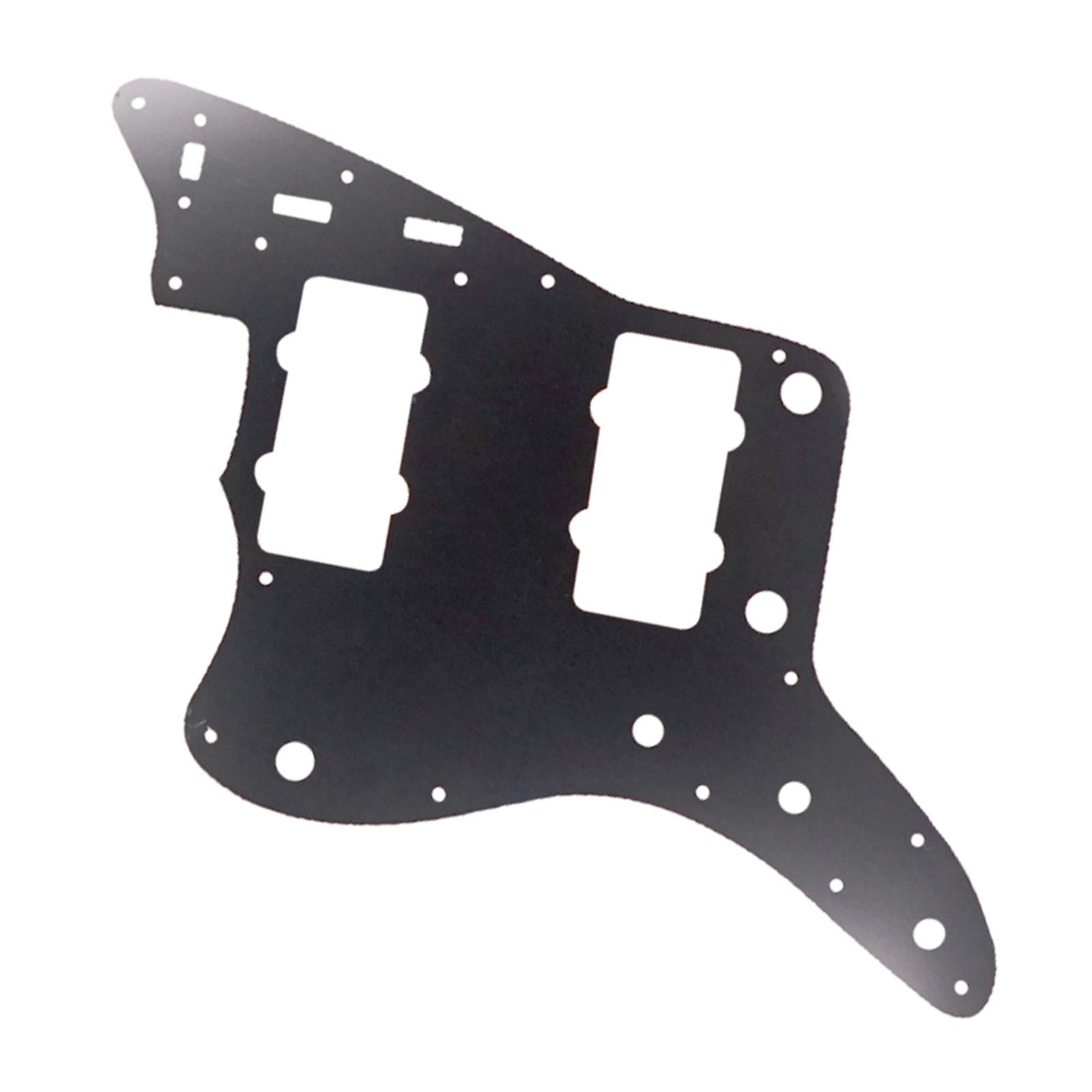 Anodized Guitar Pickguard Guitar Scratch Plate Guitar Replace Parts Black