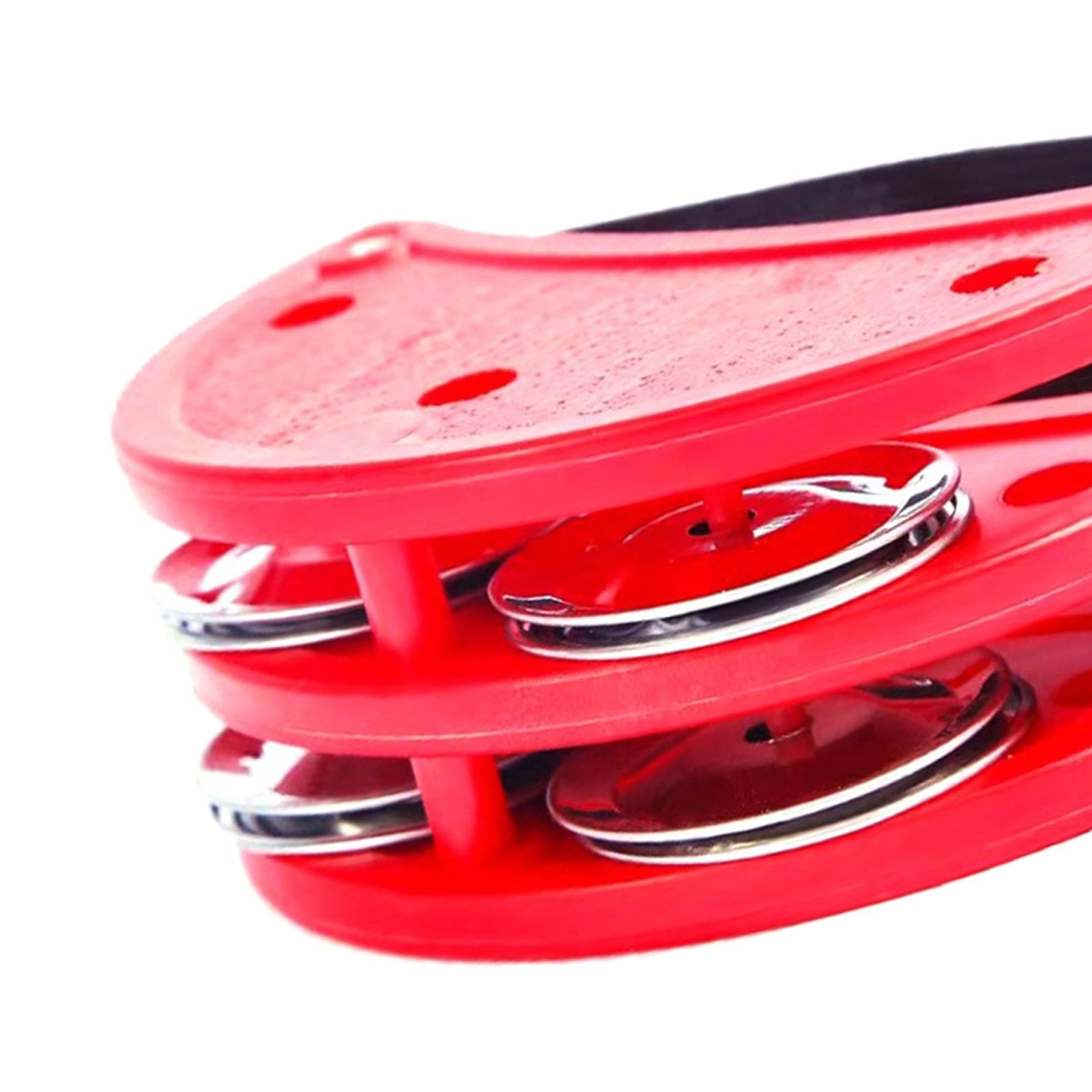 Hand Held Percussion Tambourine Shaker for Church Adults and Kids Parties