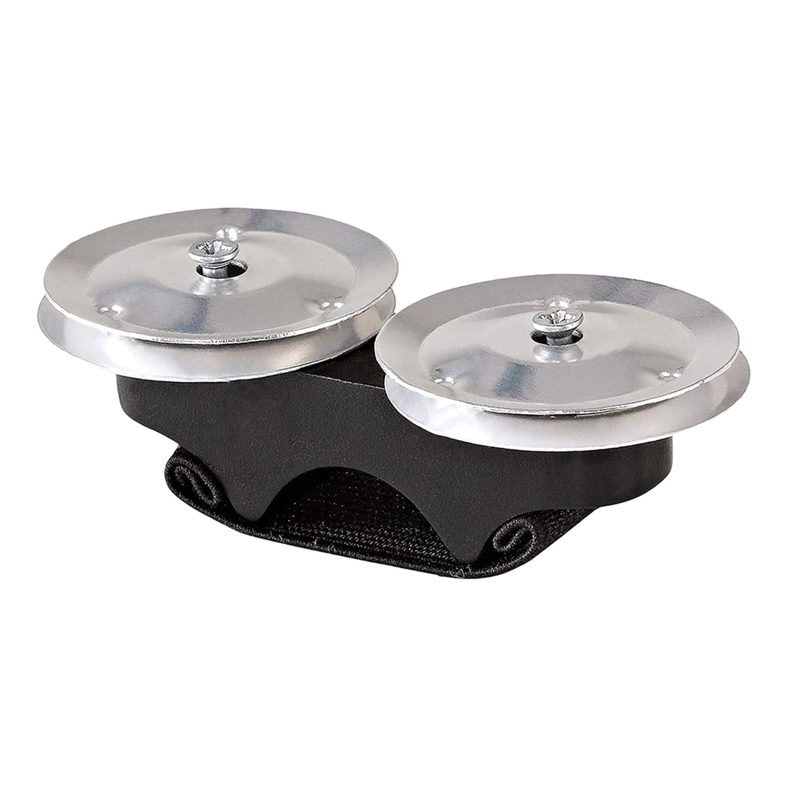 Hand Tambourine Metal Bell Handheld Percussion Hand Drum Music Instrument