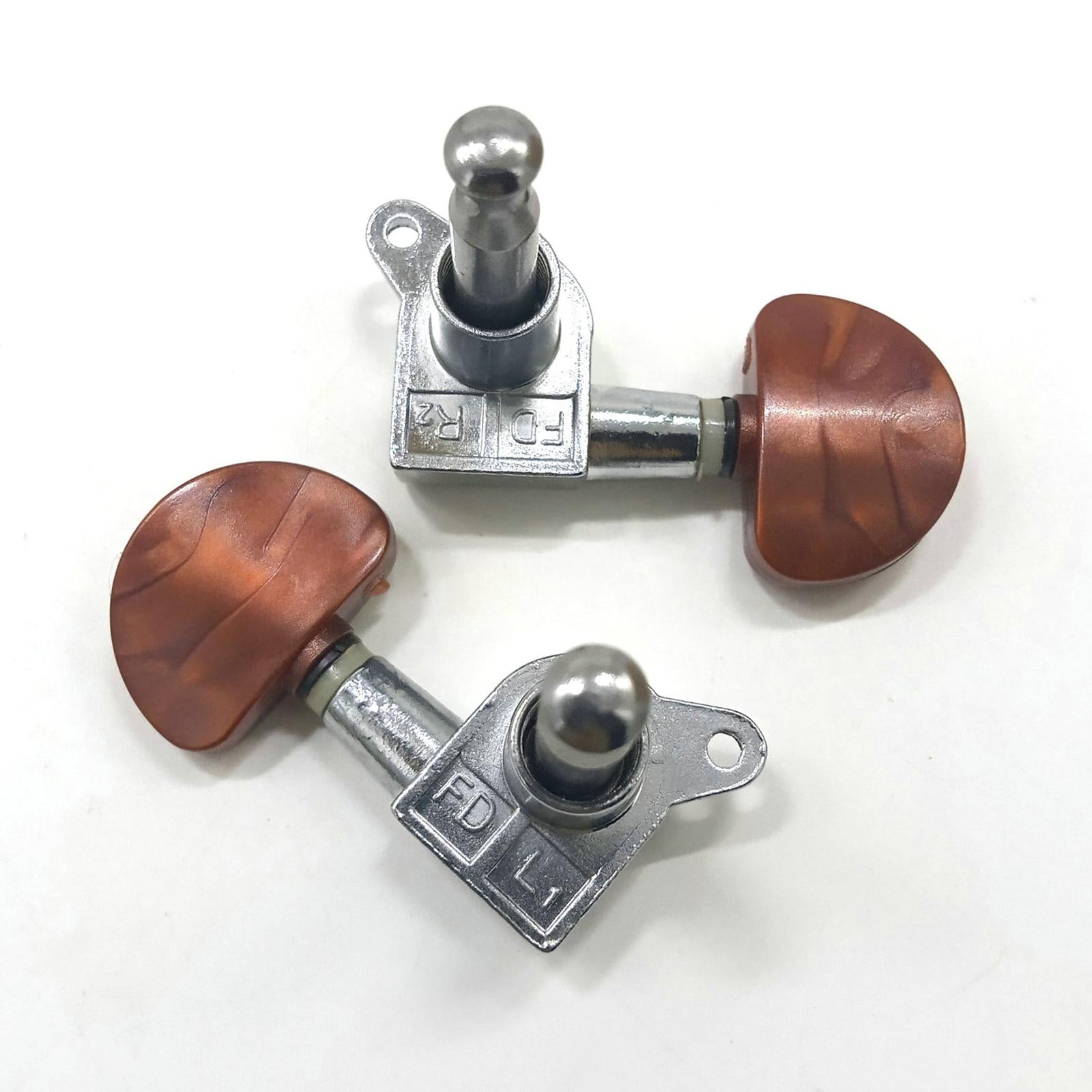 6x Sealed Guitar Tuning Pegs Tuners Machine Heads 3R3L for Electric Guitar