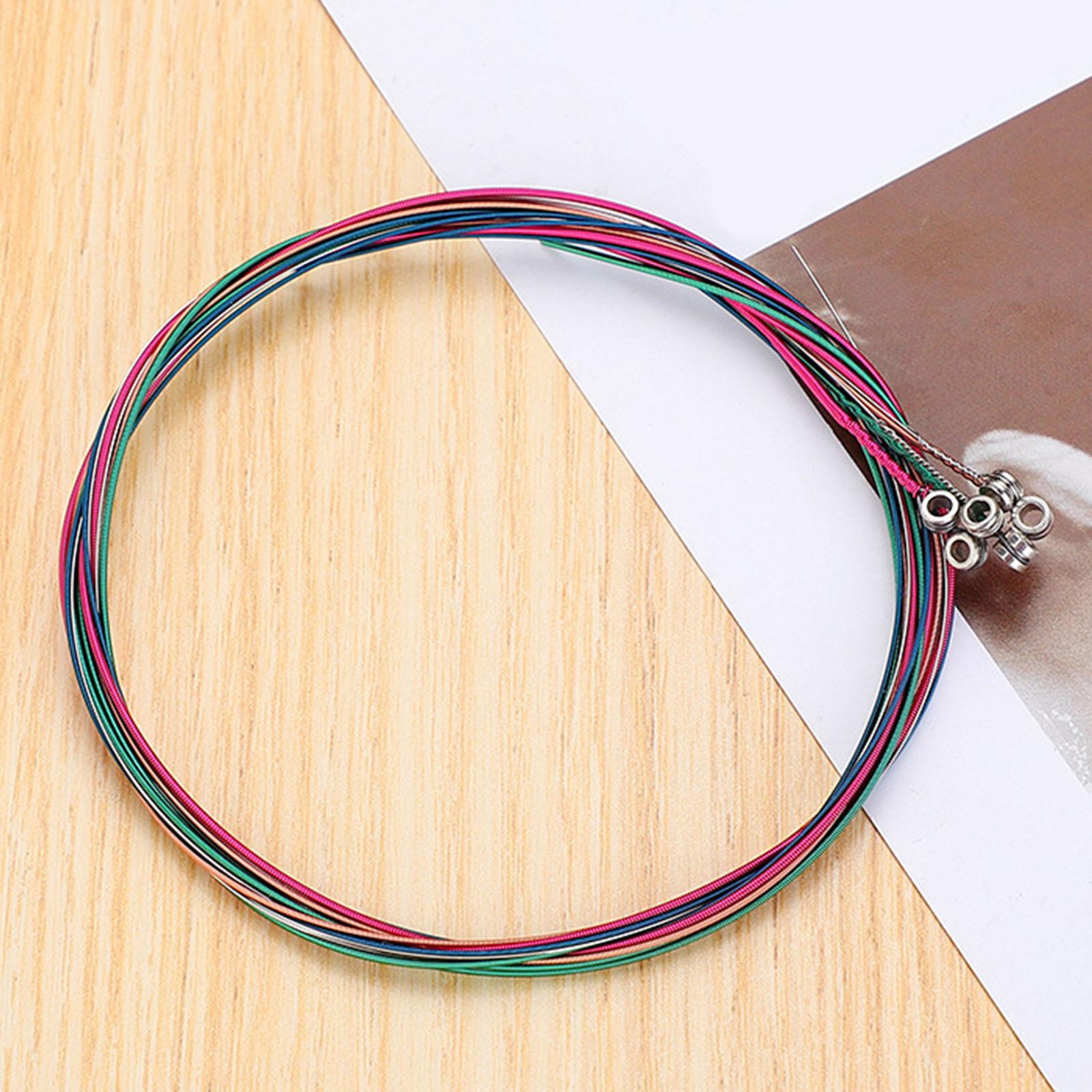 Coated Guitar Strings Rustproof for Folk Guitar 6 Strings Classical Guitar