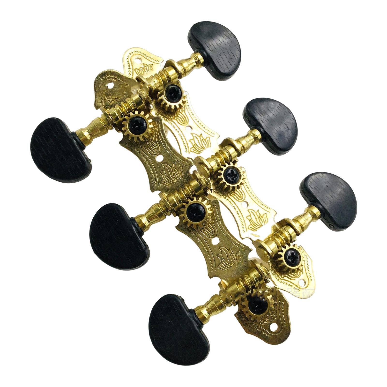 2Pcs String Tuning Pegs DIY Premium Metal Replace Part for Guitars Accs