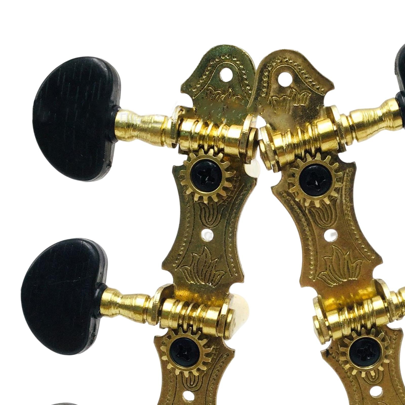 2Pcs String Tuning Pegs DIY Premium Metal Replace Part for Guitars Accs
