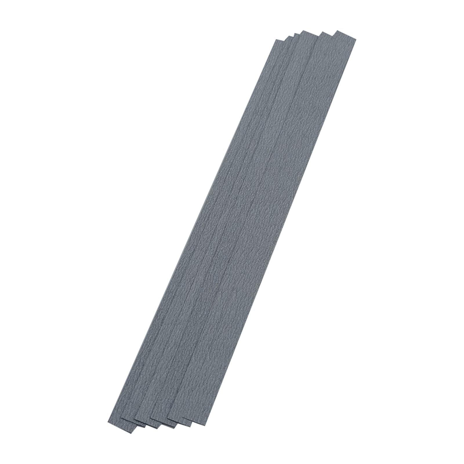 6x Guitar Fret Leveling Sandpaper Fret Leveling Beam Sanding for Bass DIY White