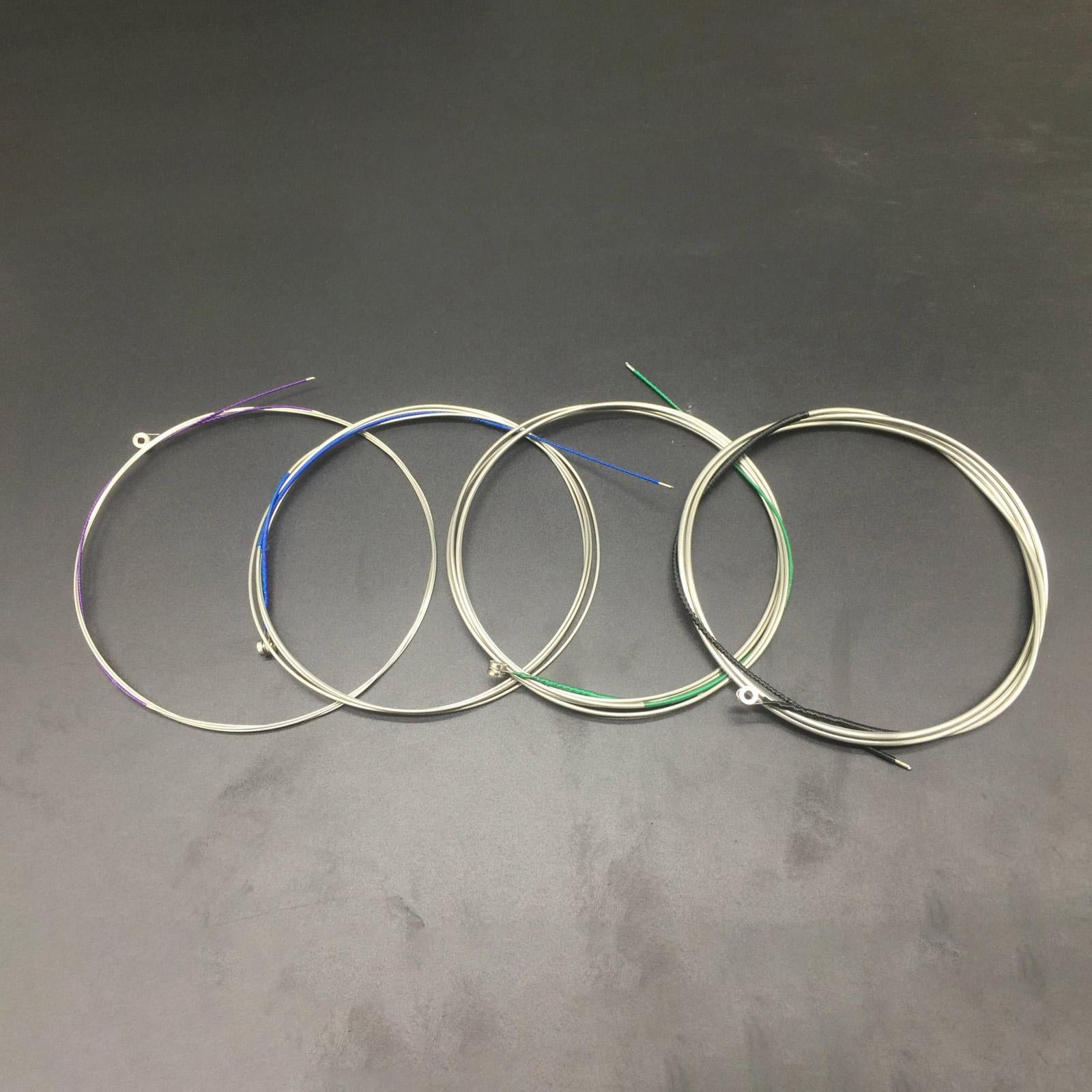 4x 4/4 Cello Strings Replace Part for Adults Kids Beginners Enthusiasts