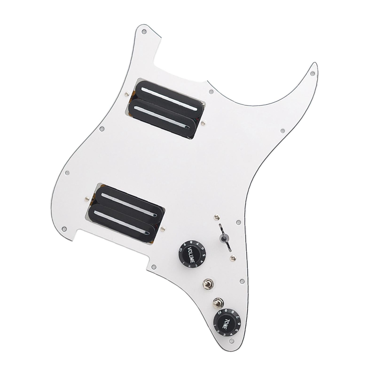 Loaded Electric Guitar Pickguard Circuit Assembly for Guitar Replacements