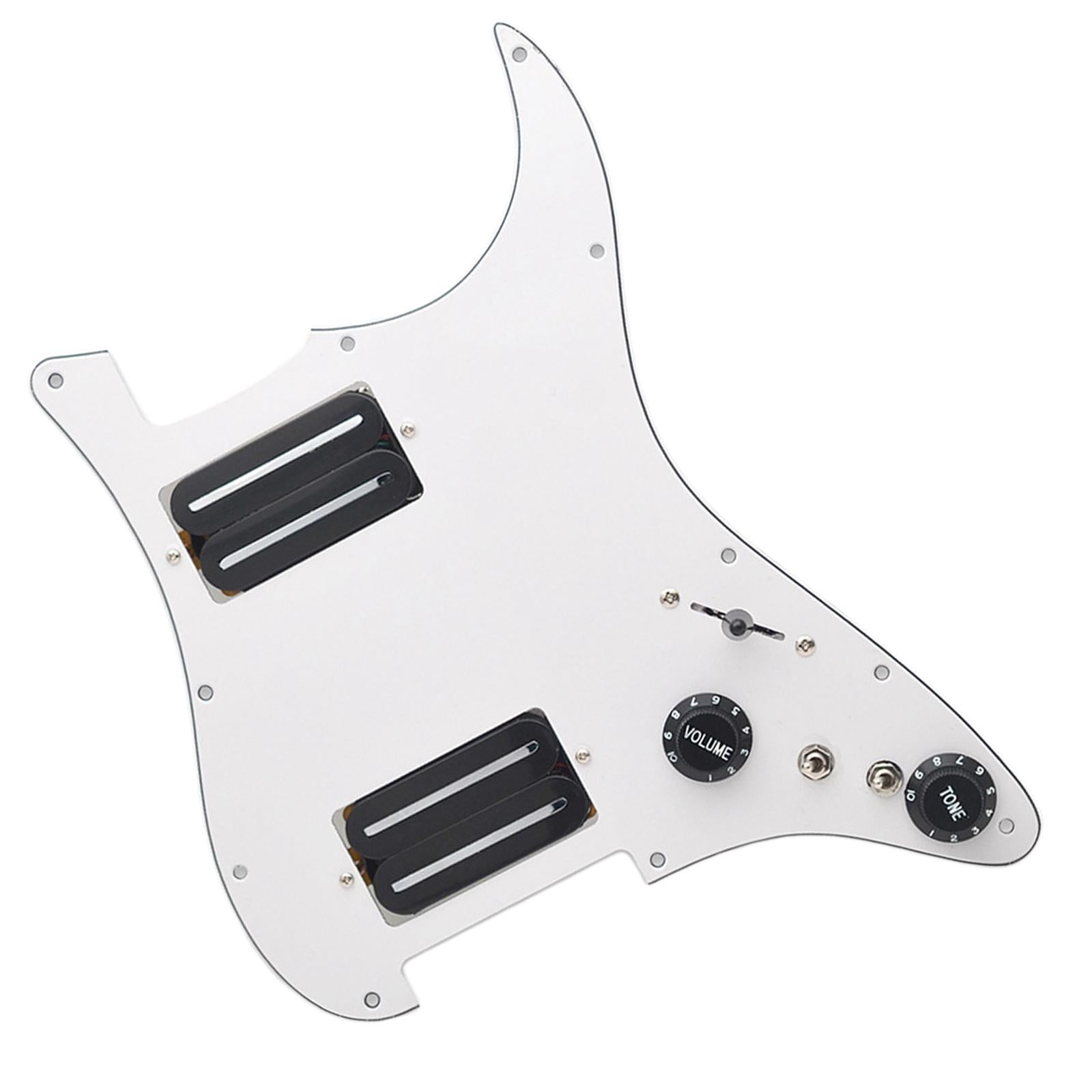 Loaded Electric Guitar Pickguard Circuit Assembly for Guitar Replacements