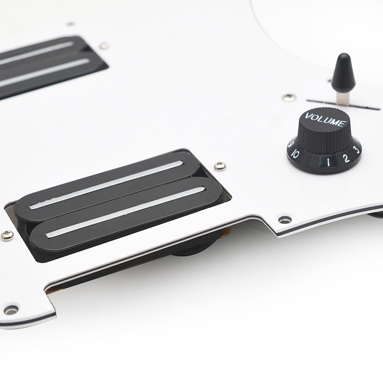 Loaded Electric Guitar Pickguard Circuit Assembly for Guitar Replacements