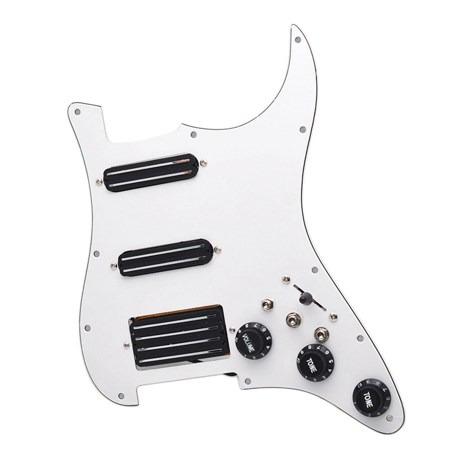 Loaded Electric Guitar Pickguard Circuit Assembly for Guitar Replacement