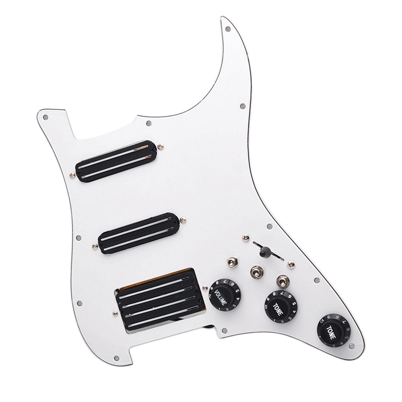 Loaded Electric Guitar Pickguard Circuit Assembly for Guitar Replacement