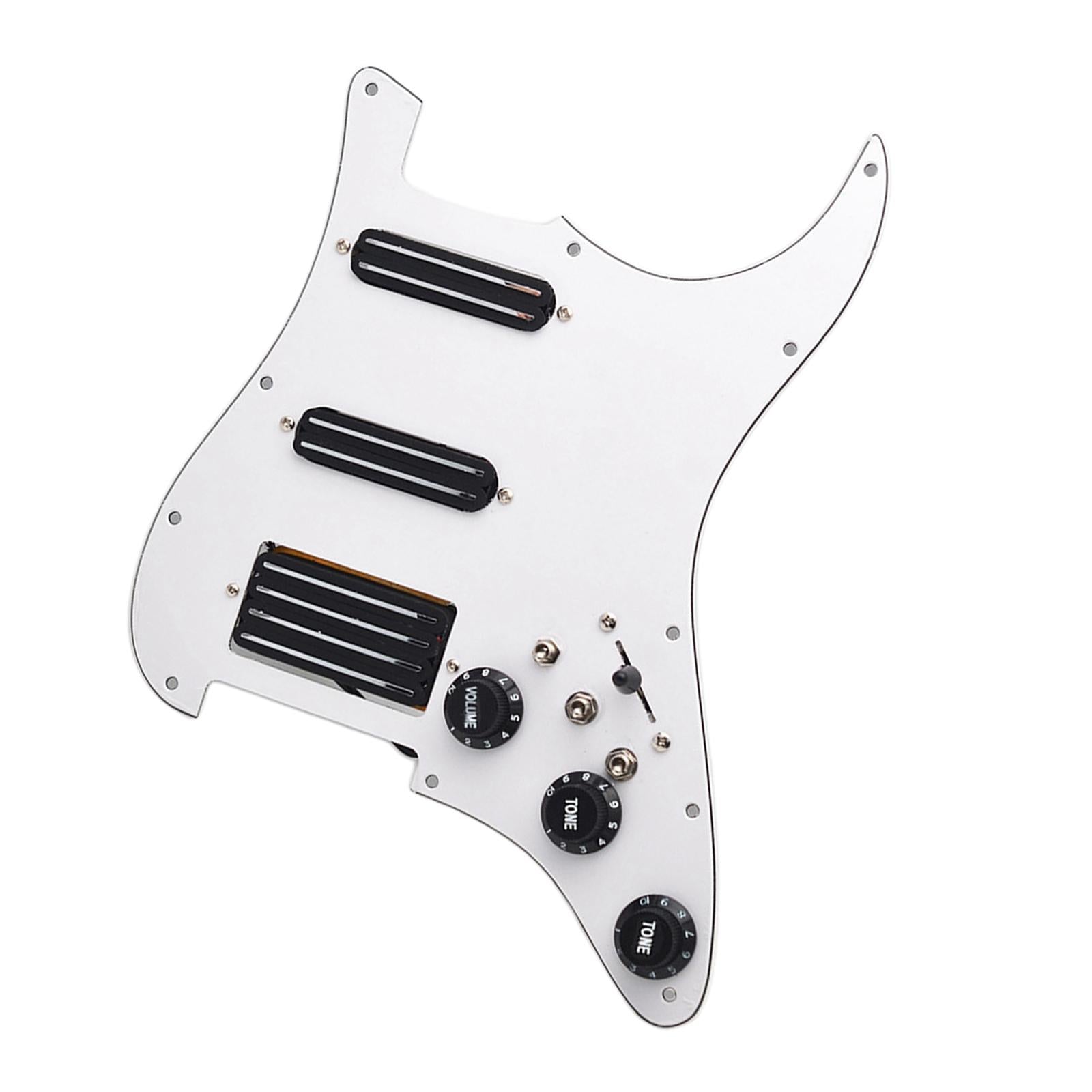 Loaded Electric Guitar Pickguard Circuit Assembly for Guitar Replacement