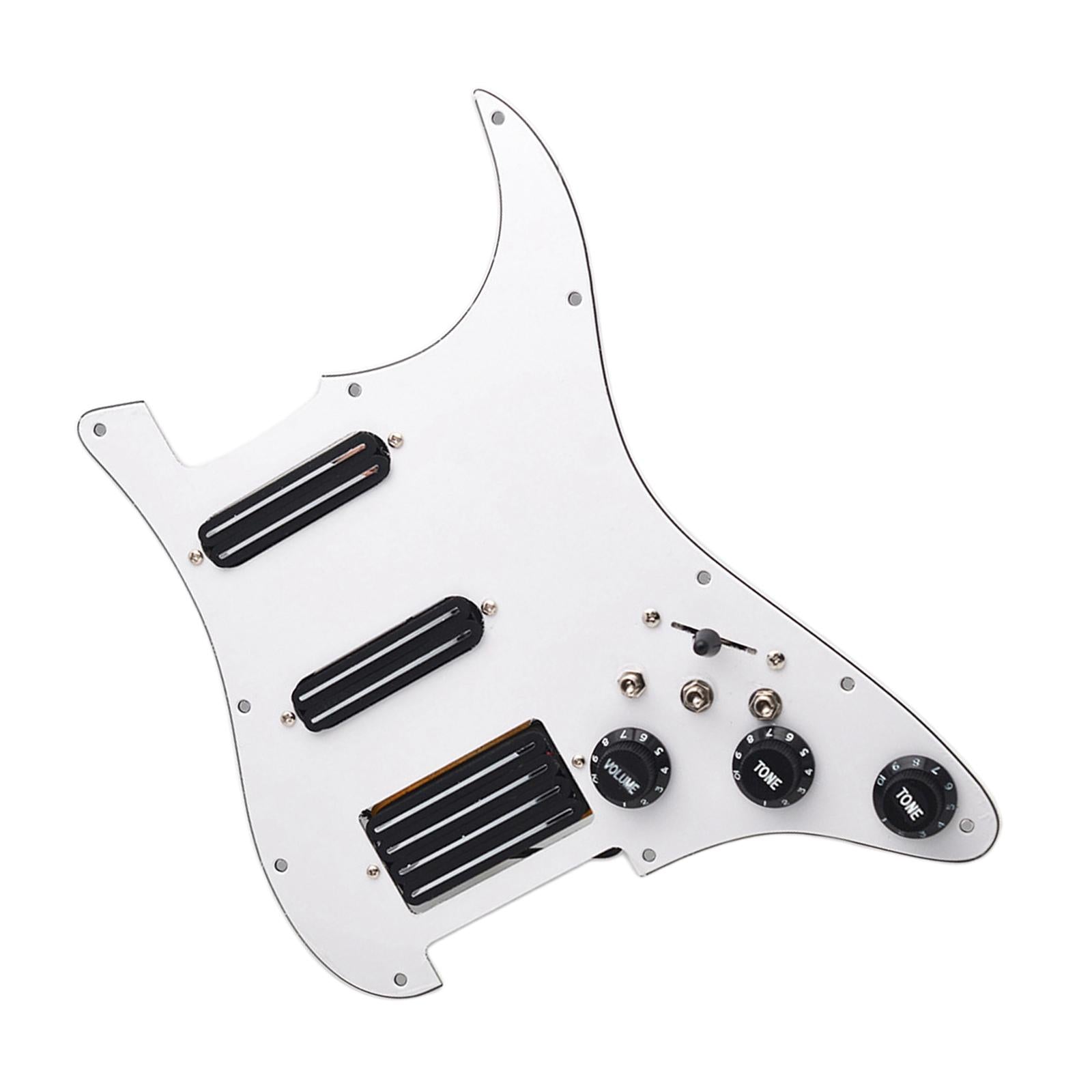 Loaded Electric Guitar Pickguard Circuit Assembly for Guitar Replacement