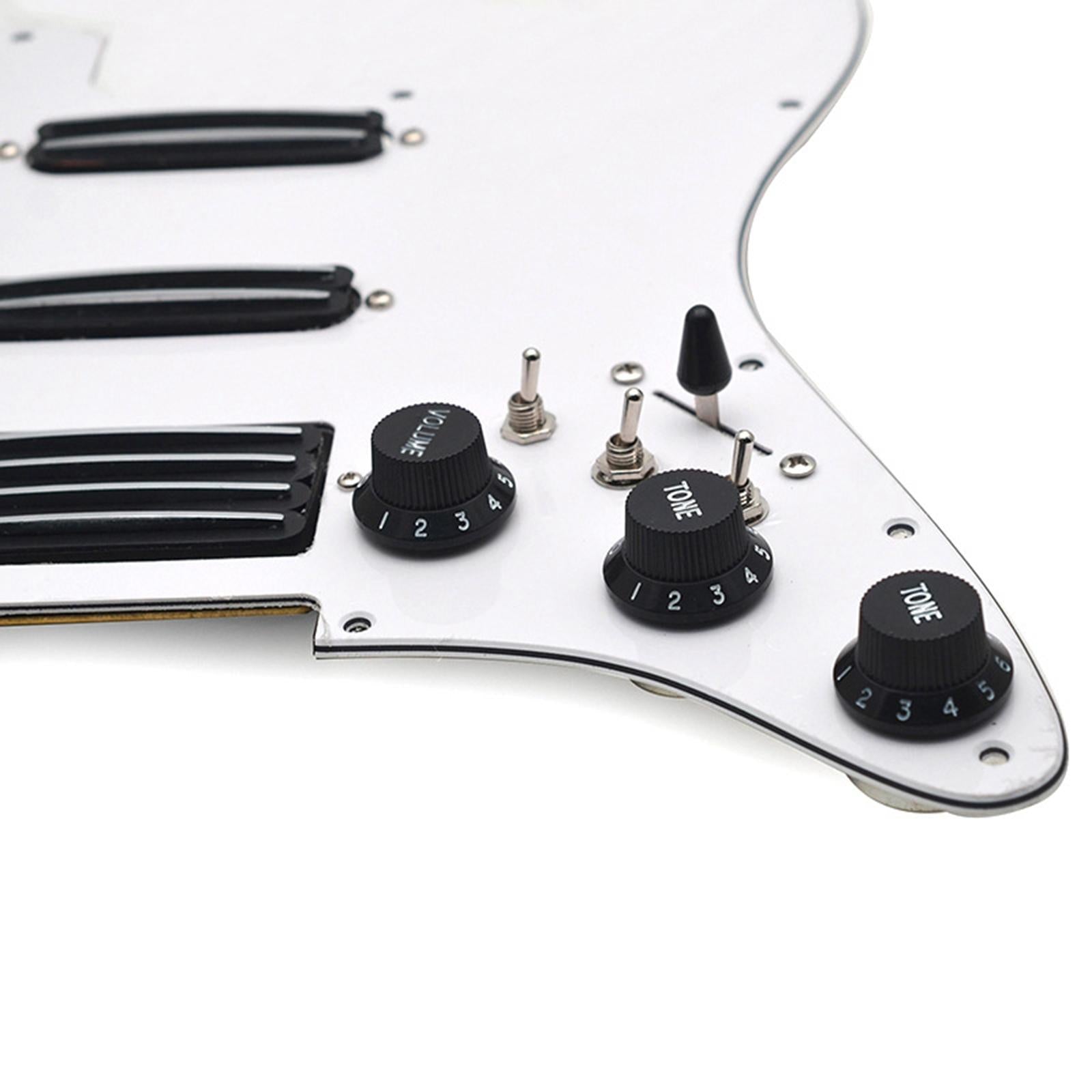Loaded Electric Guitar Pickguard Circuit Assembly for Guitar Replacement