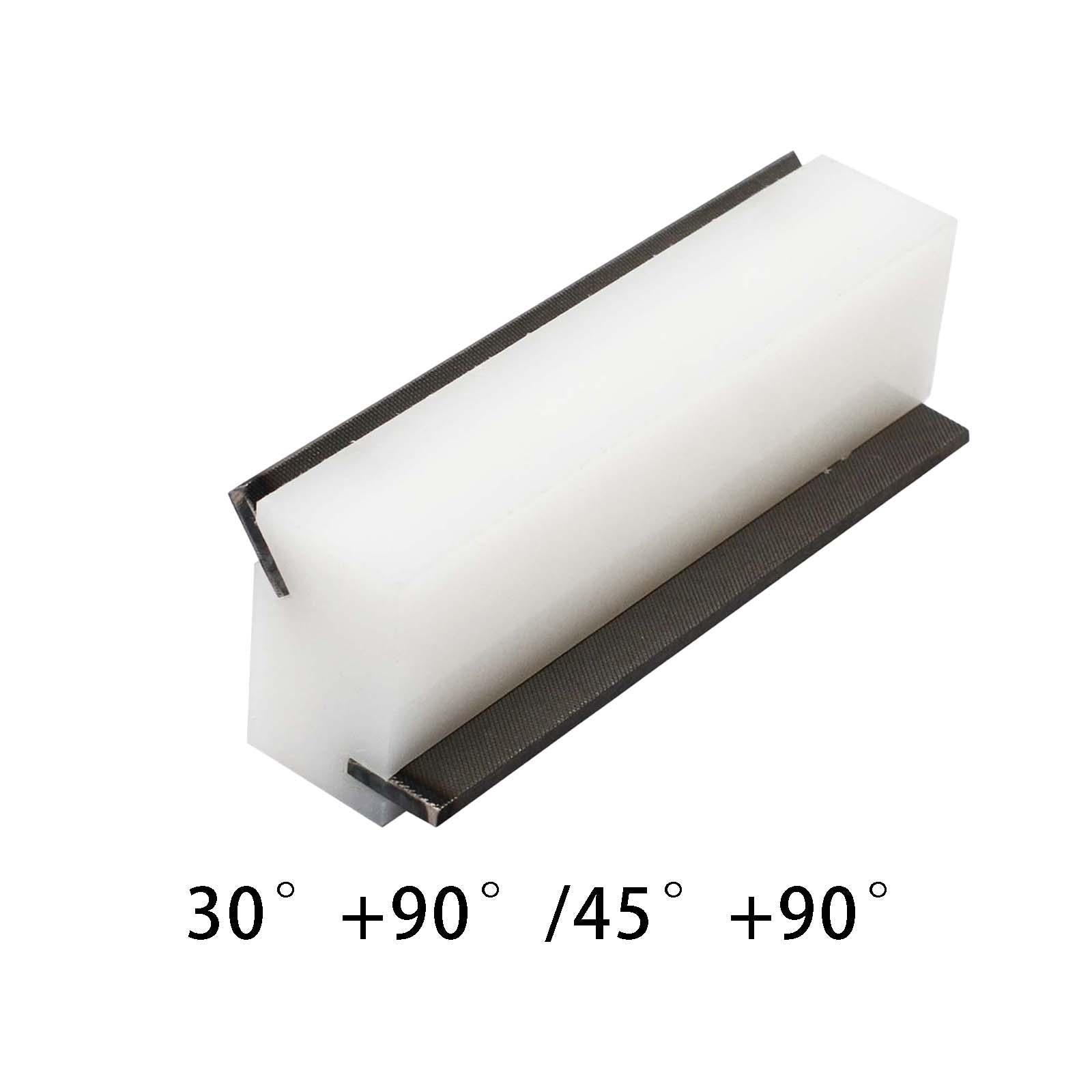 Guitar Fret File Luthier Tool Edge Sanding File for Guitar 30 and 90 Degree