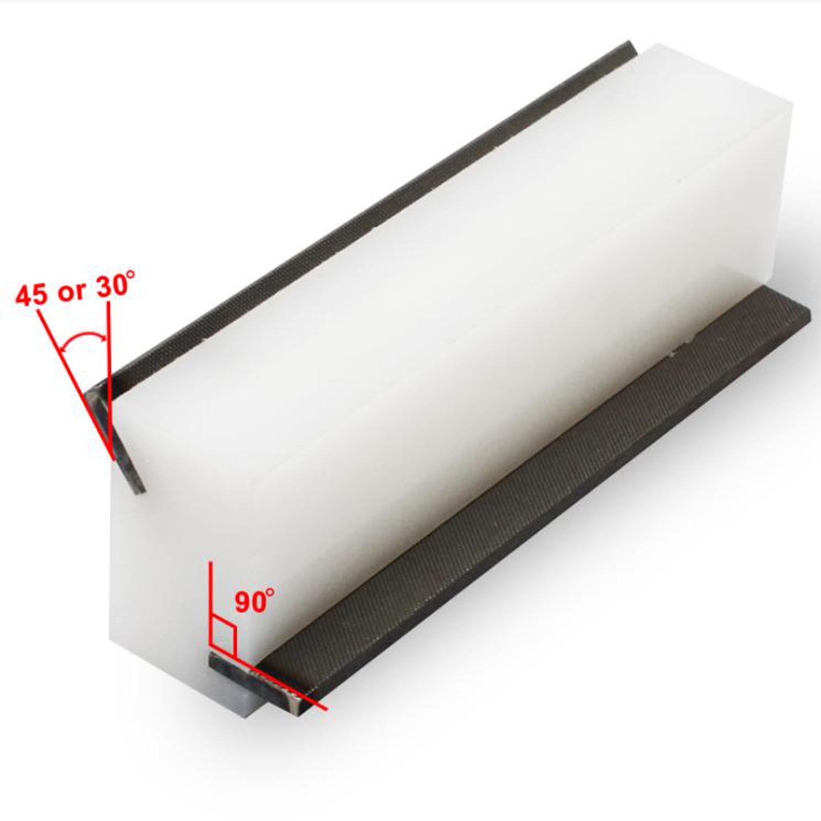 Guitar Fret File Luthier Tool Edge Sanding File for Guitar 45 and 90 Degree