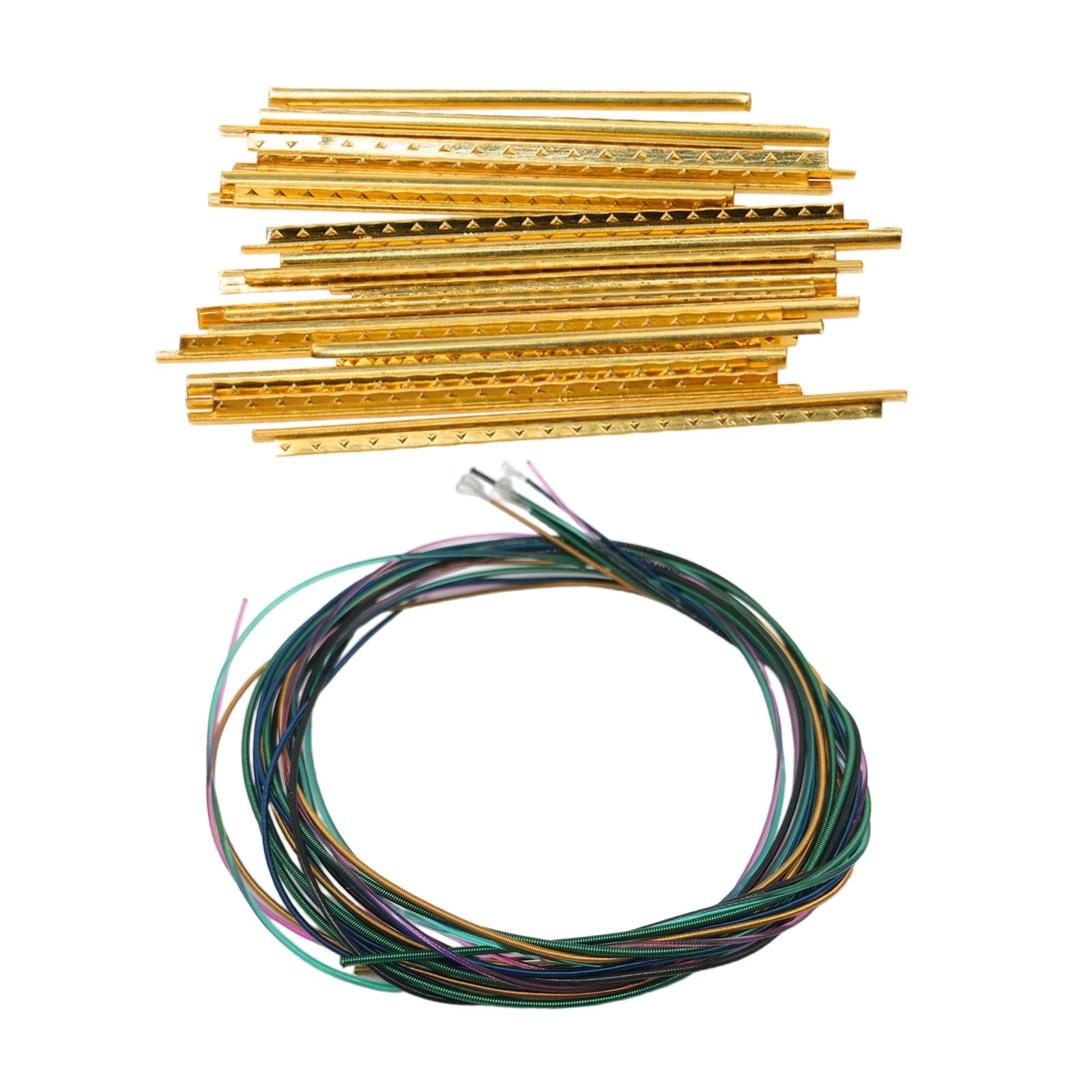 Colorful 2.2mm Guitar Fret Wire Guitar Strings Acoustic Guitar Accs