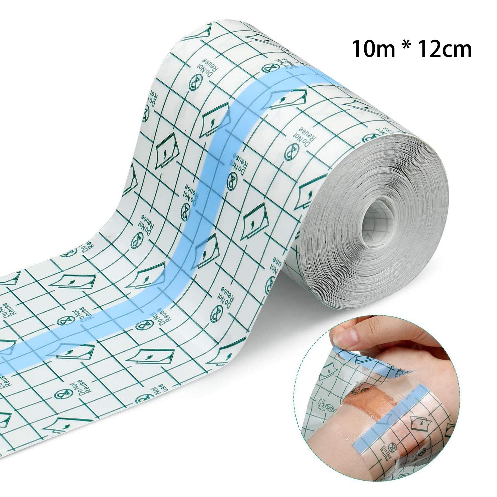 10m Shower Dressing Transparent Film Waterproof Clear Bandages Dressing Tape