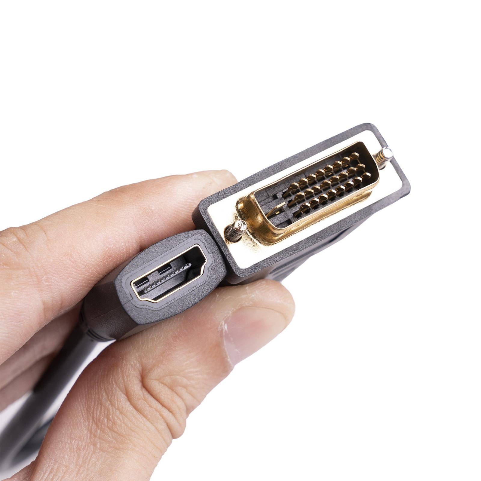 DVI to HDMI Female cable Adapter for Display PC Accs