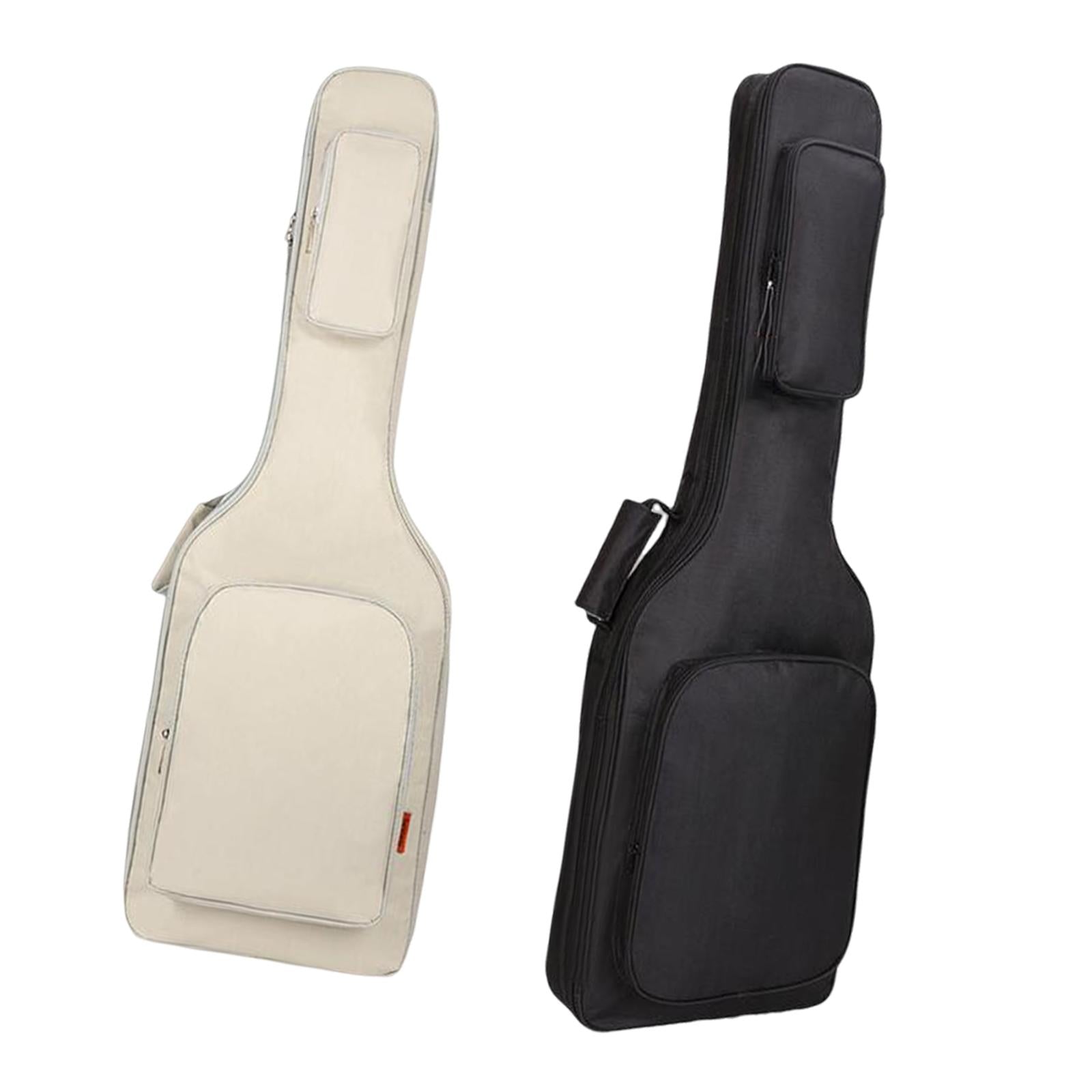 Electric Guitar Bag Backpack Adjustable Shoulder Strap Waterproof Black