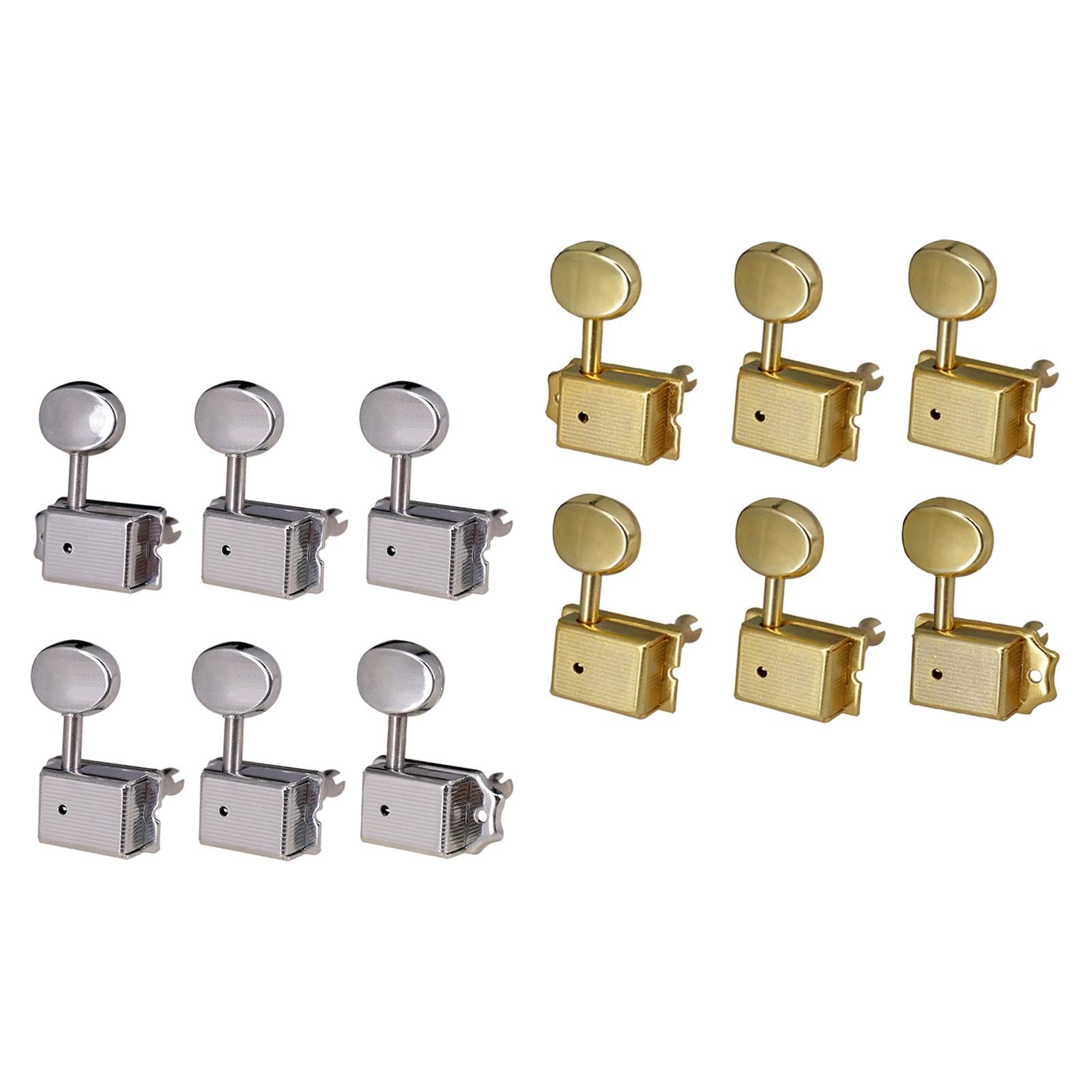 Guitar Tuning Locking Tuners Replacement Headstocks Accessories silver