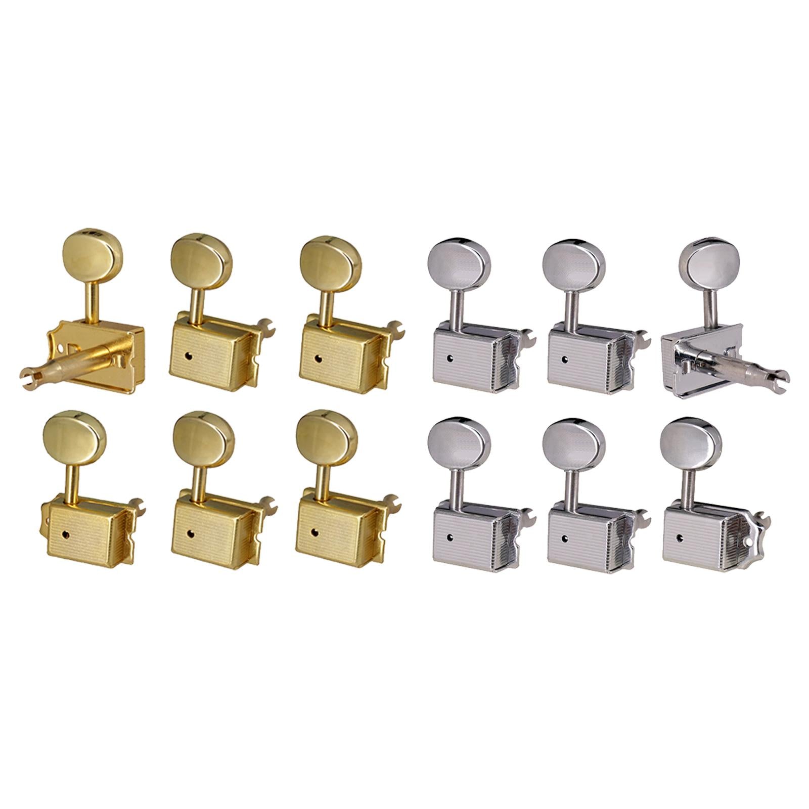 Guitar Tuning Locking Tuners Replacement Headstocks Accessories silver