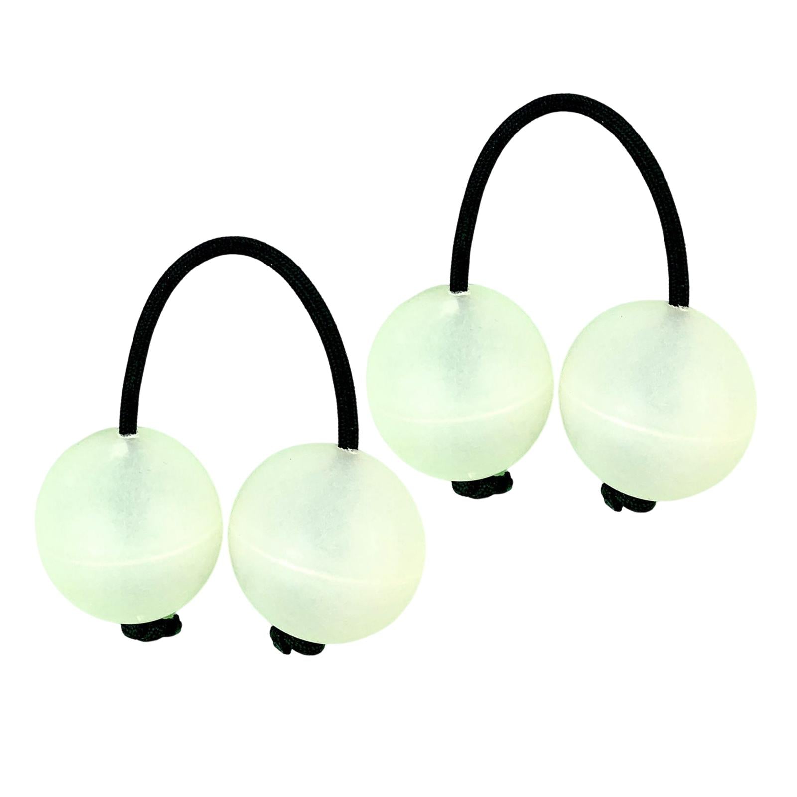 Rhythmic Sand Balls Musical Instrument Percussion for Toddlers White