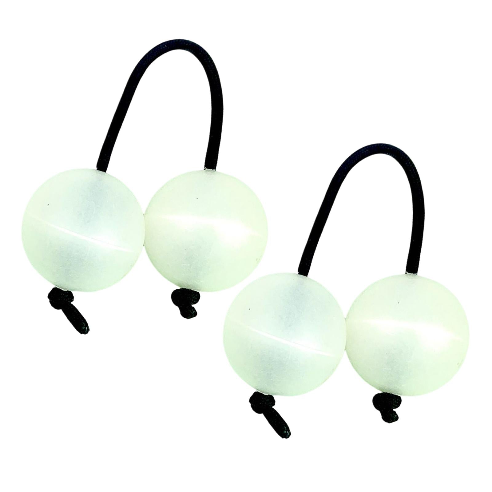 Rhythmic Sand Balls Musical Instrument Percussion for Toddlers White